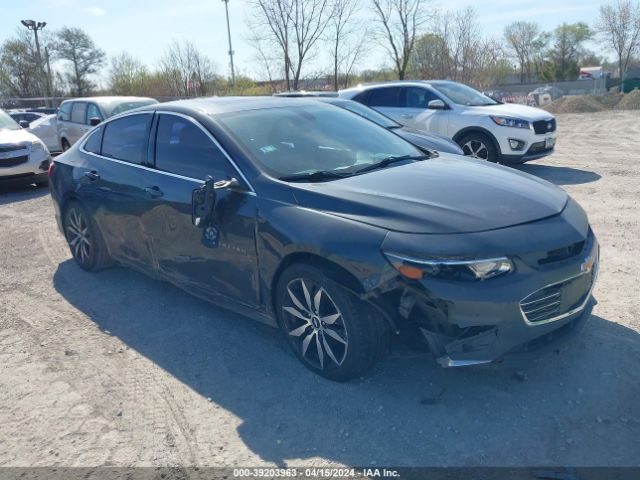 chevrolet malibu 2017 1g1ze5st7hf103625