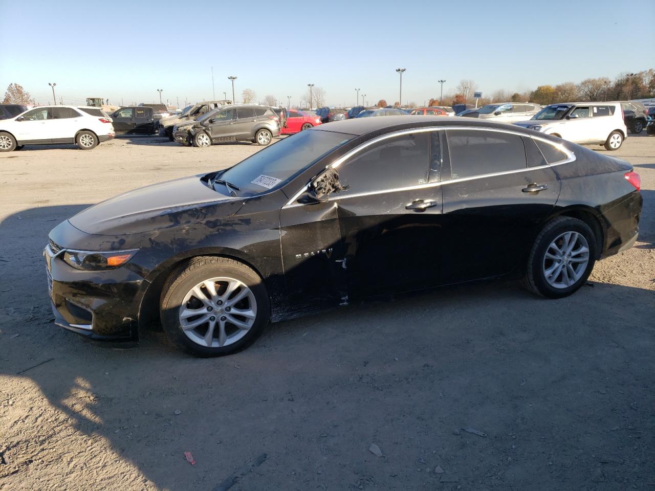 chevrolet malibu 2017 1g1ze5st8hf105206