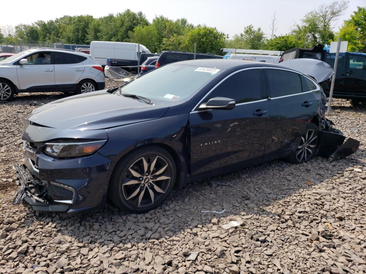 chevrolet malibu 2017 1g1ze5st8hf287845