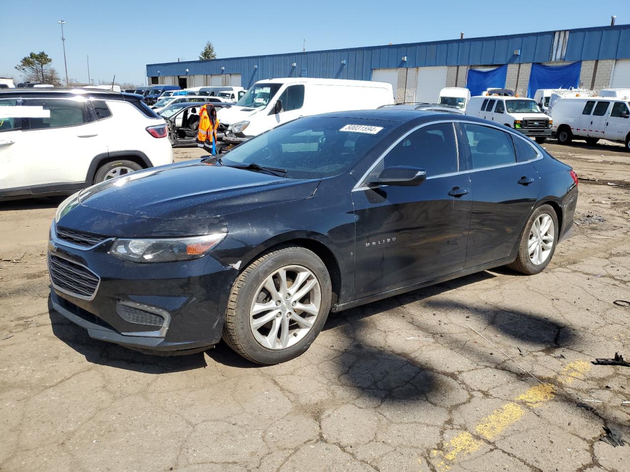 chevrolet malibu 2017 1g1ze5st9hf116585