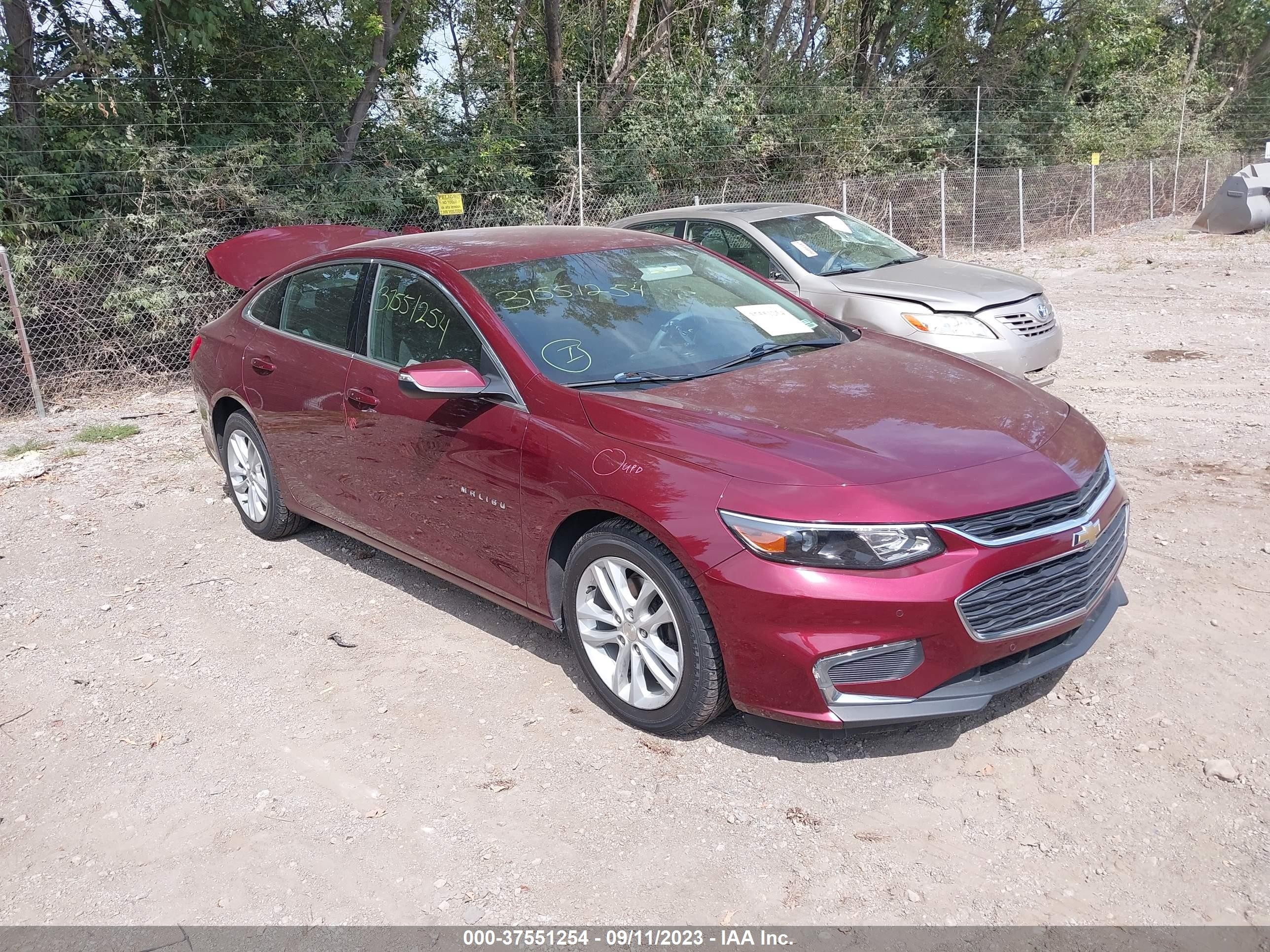 chevrolet malibu 2016 1g1ze5stxgf205970