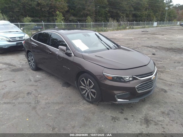 chevrolet malibu 2016 1g1ze5stxgf254733