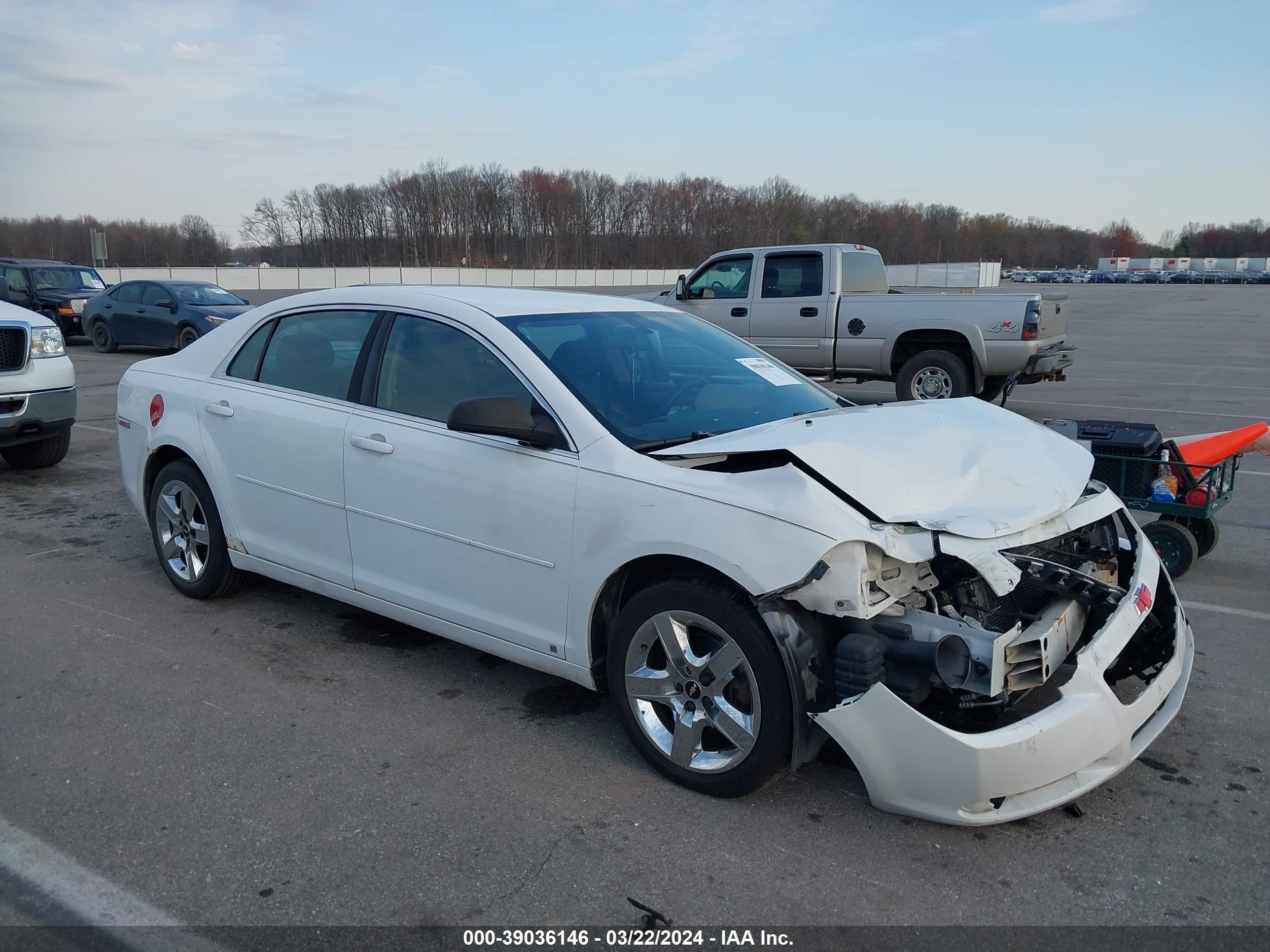 chevrolet malibu 2009 1g1zg57b394174182