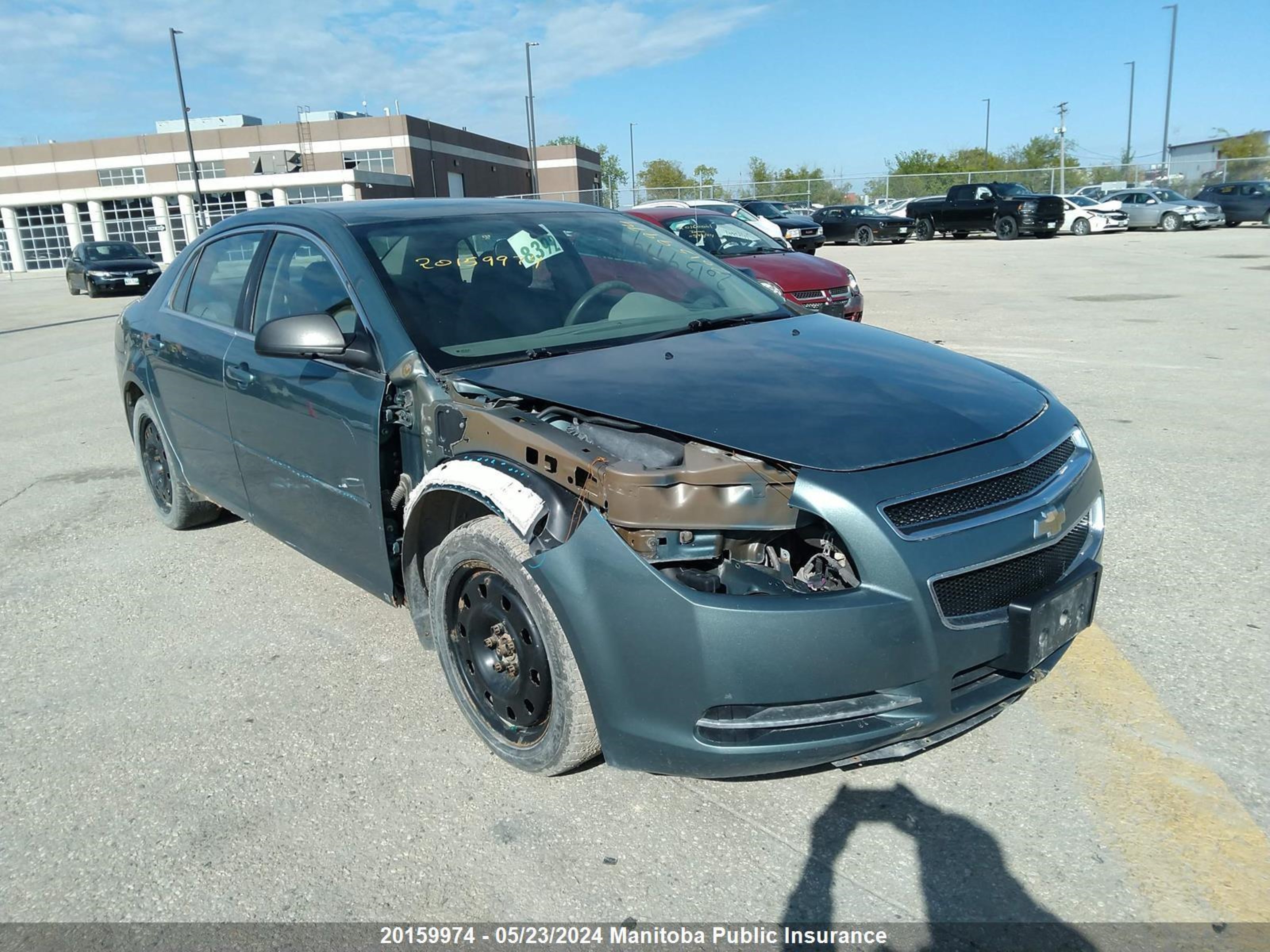 chevrolet malibu 2009 1g1zg57b49f175877