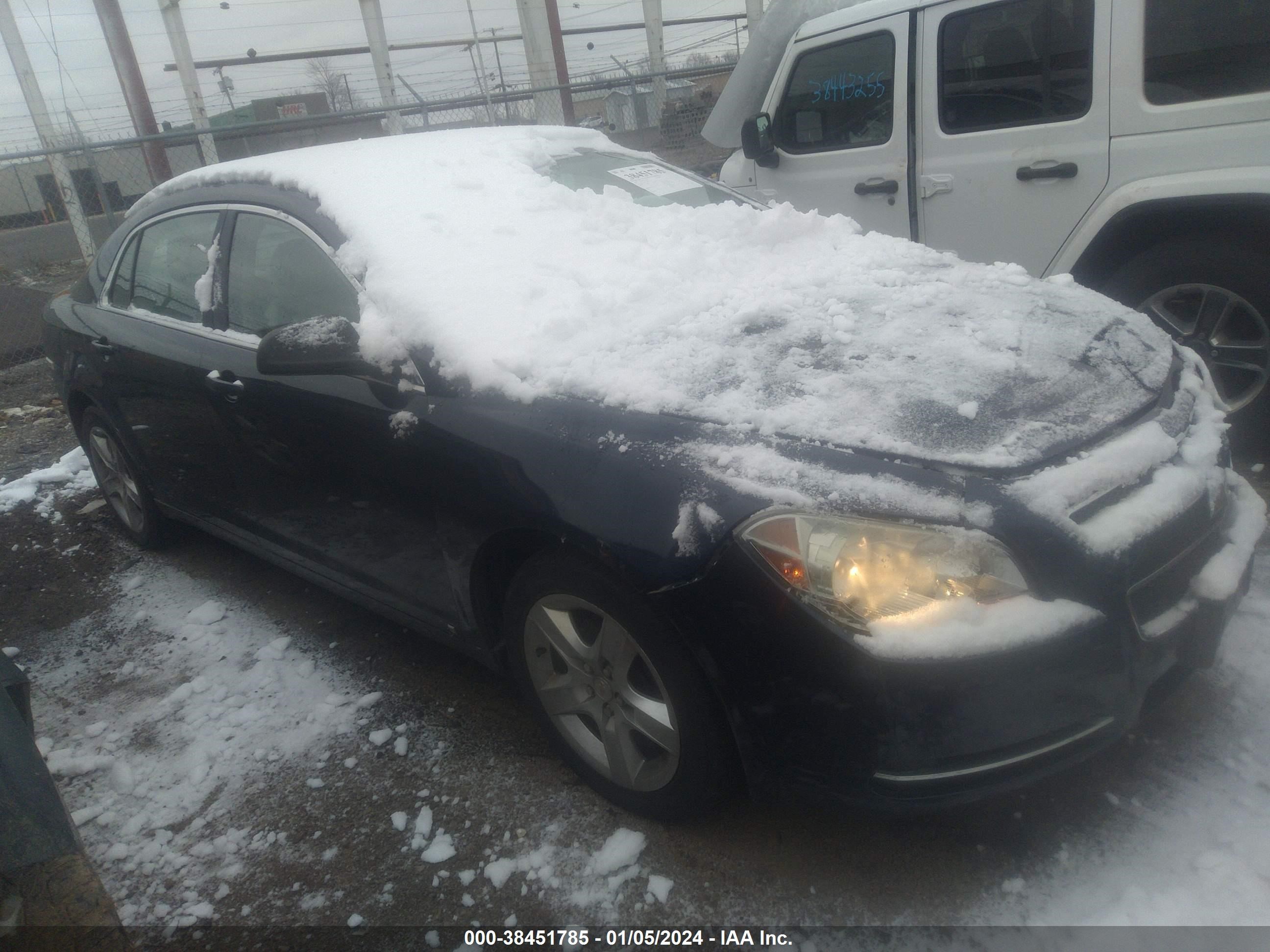 chevrolet malibu 2009 1g1zg57b49f245667