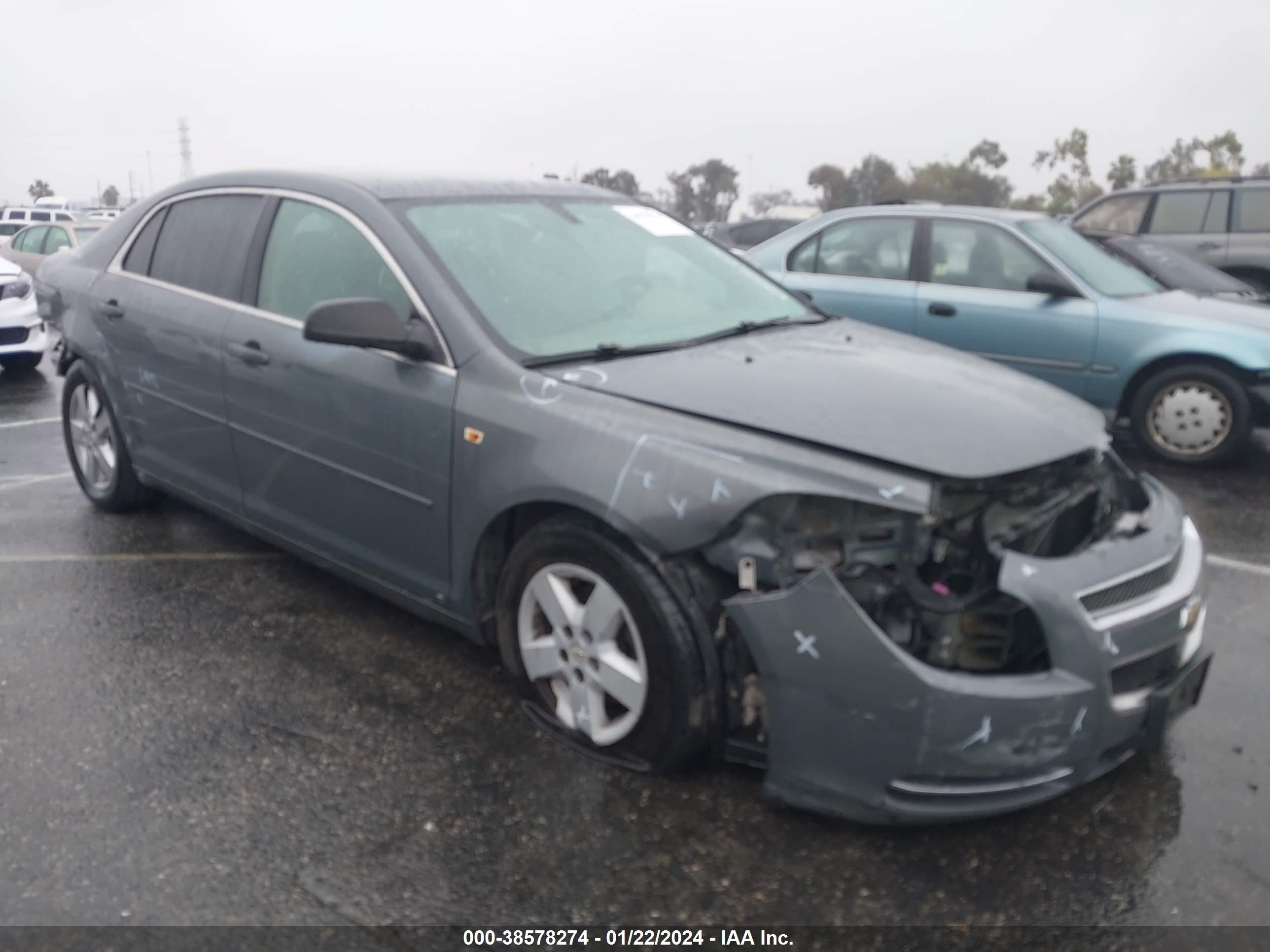 chevrolet malibu 2008 1g1zg57b584185408