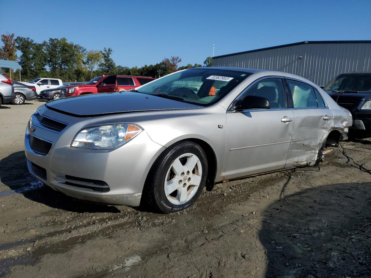 chevrolet malibu 2008 1g1zg57b58f220209