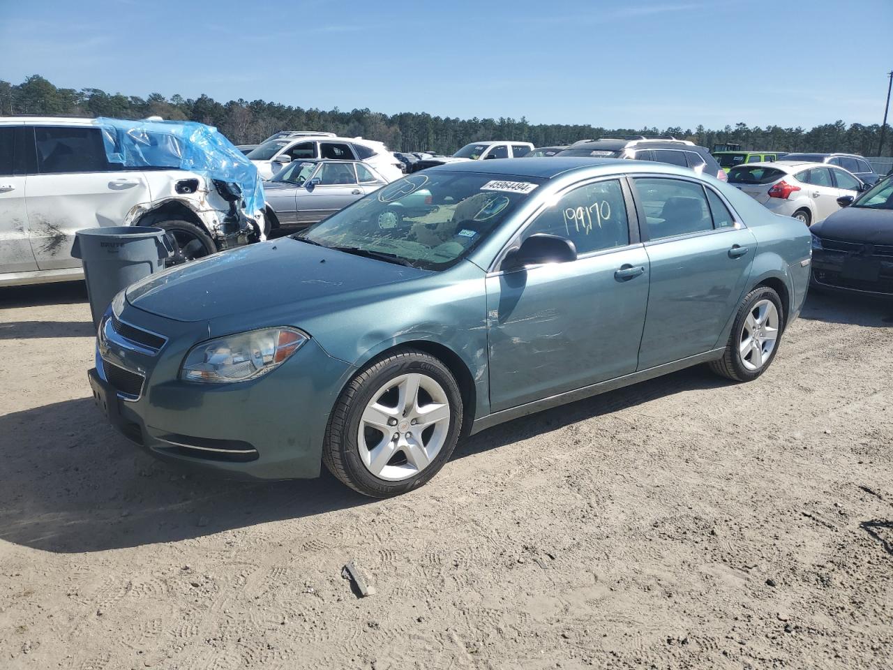 chevrolet malibu 2009 1g1zg57b694179215