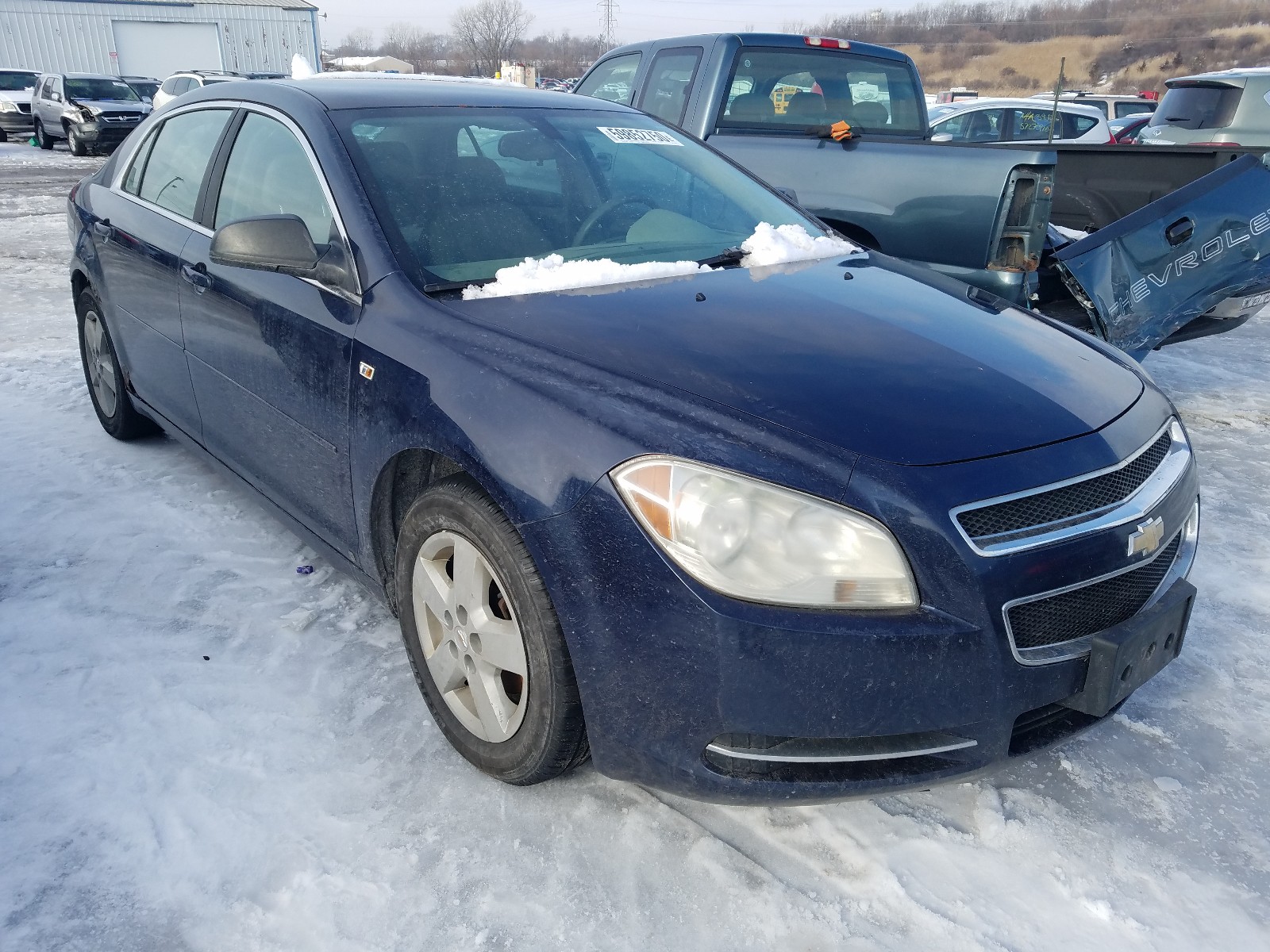 chevrolet malibu ls 2008 1g1zg57b78f170249