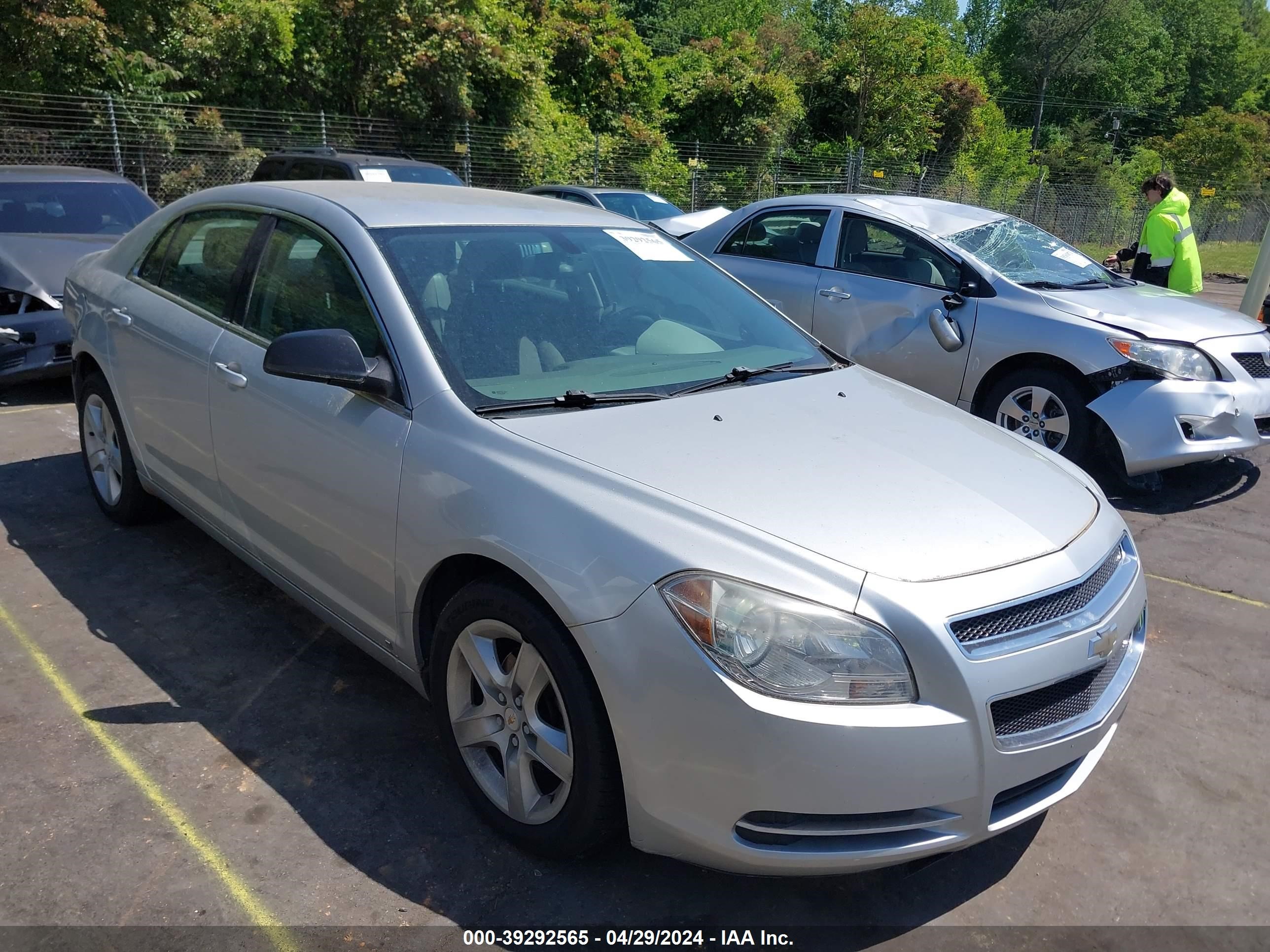 chevrolet malibu 2009 1g1zg57b89f107985