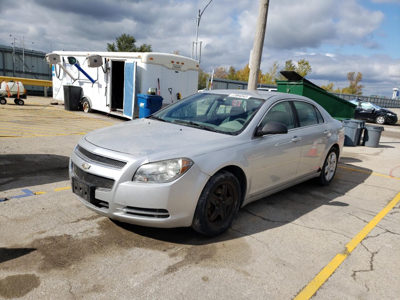 chevrolet malibu 2009 1g1zg57b99f113200