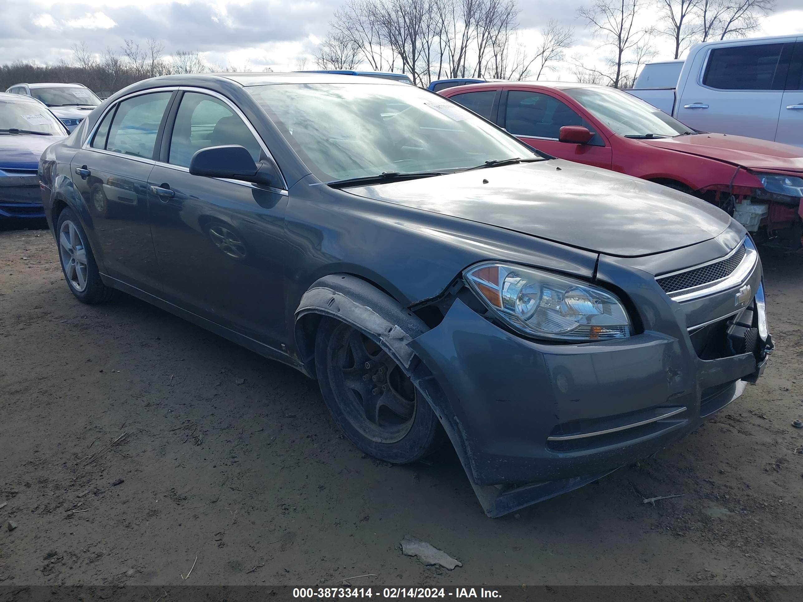 chevrolet malibu 2009 1g1zg57b99f229030