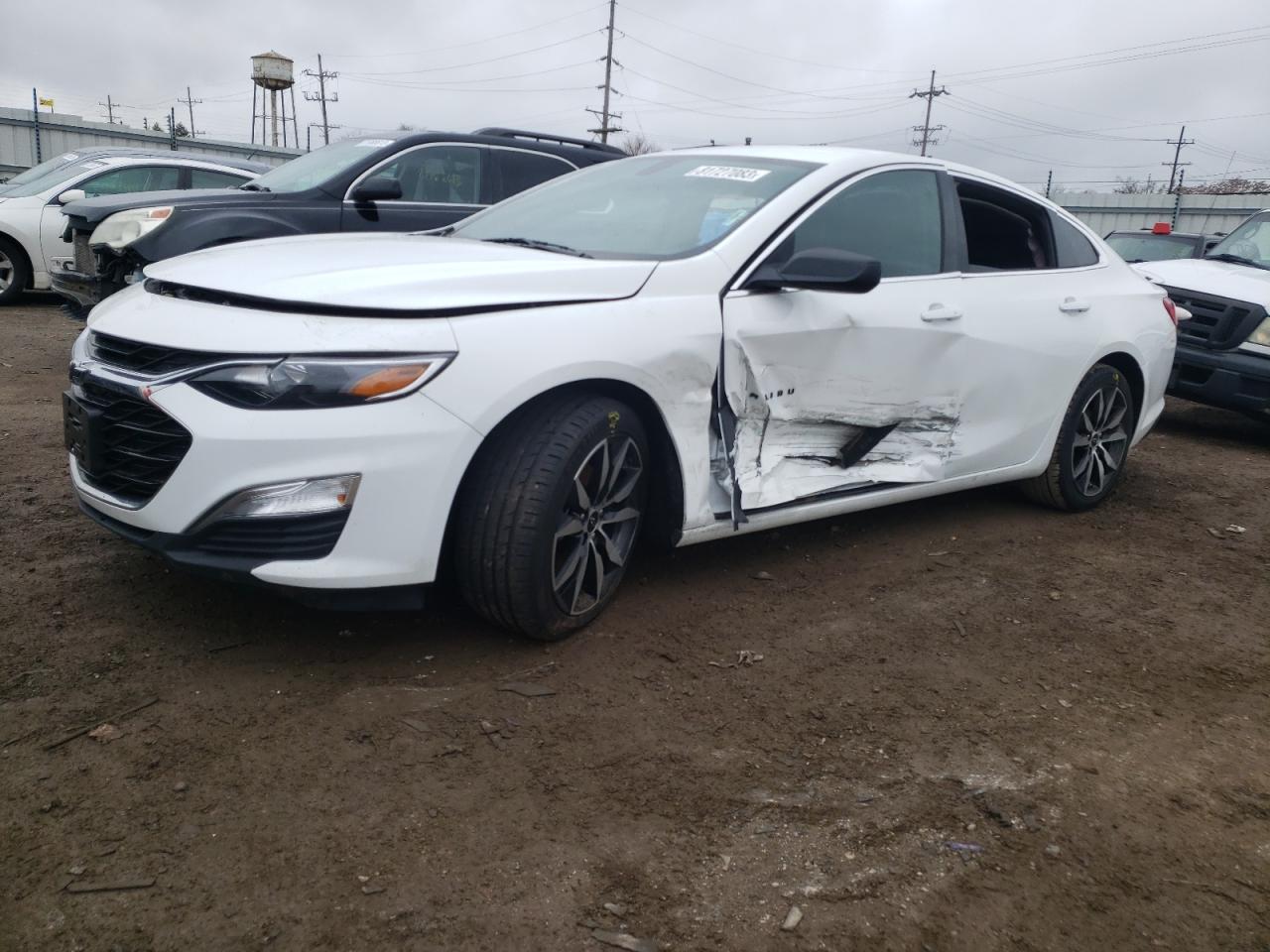 chevrolet malibu 2021 1g1zg5st4mf046238