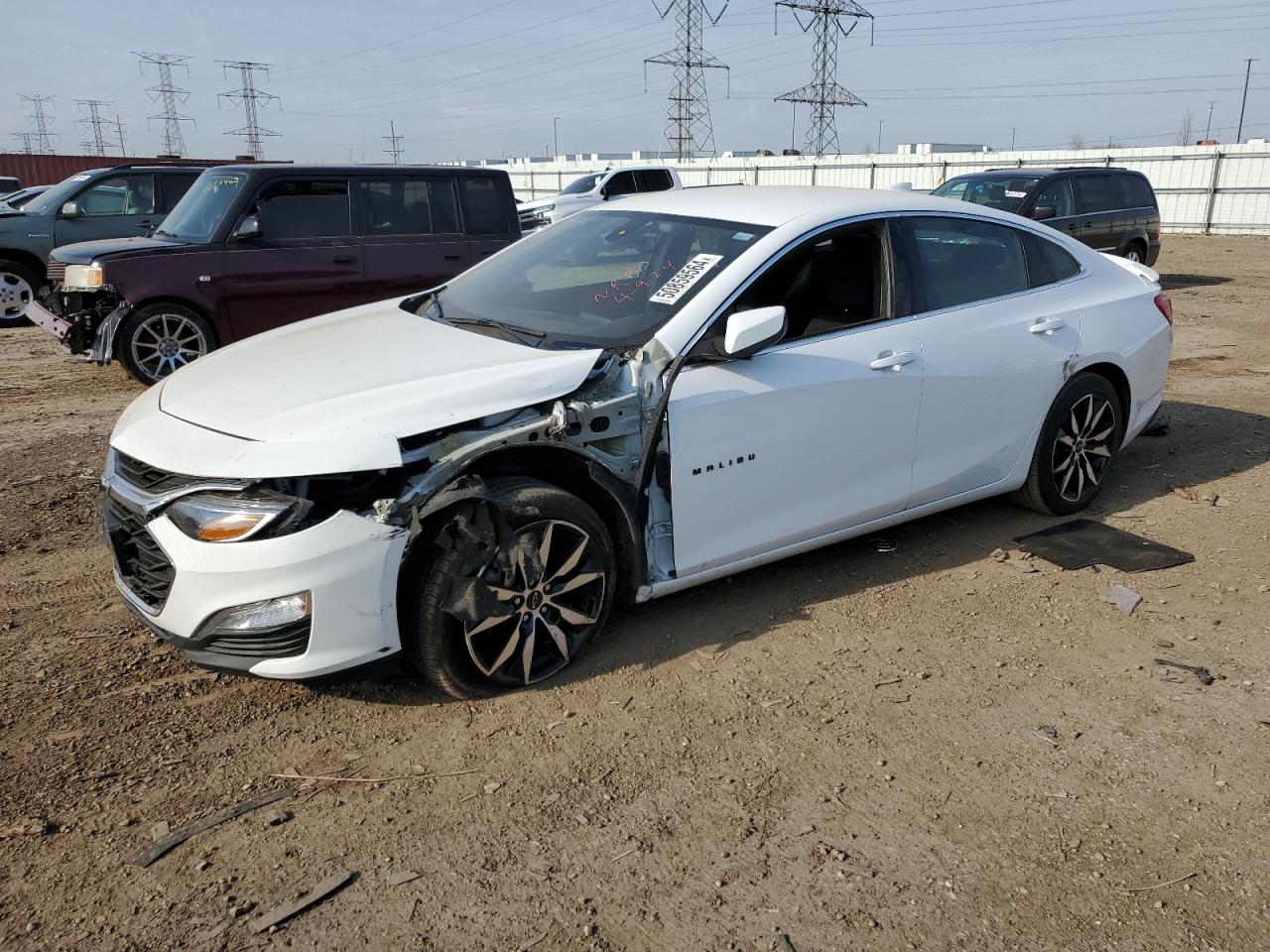 chevrolet malibu 2020 1g1zg5st6lf129247