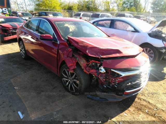 chevrolet malibu 2021 1g1zg5st7mf058982