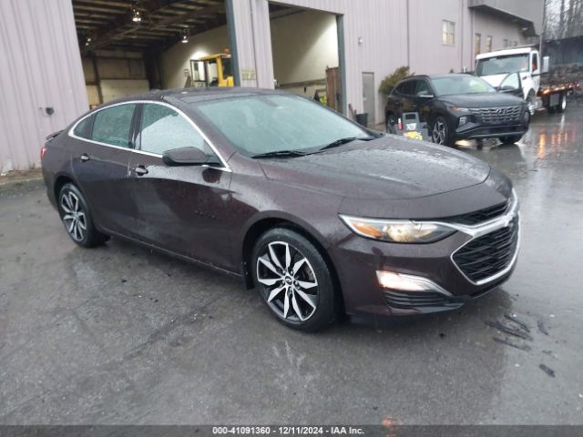 chevrolet malibu 2021 1g1zg5st9mf040113