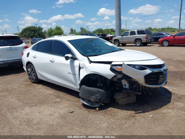 chevrolet malibu rs 2021 1g1zg5st9mf041956