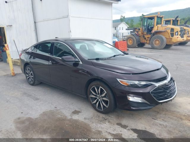 chevrolet malibu 2021 1g1zg5st9mf044131