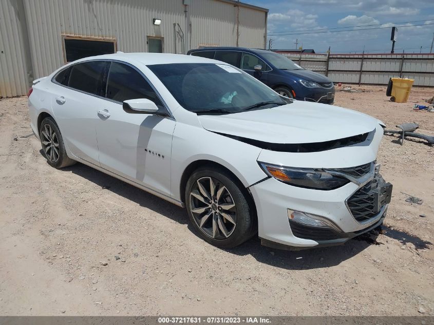 chevrolet malibu 2021 1g1zg5st9mf053041