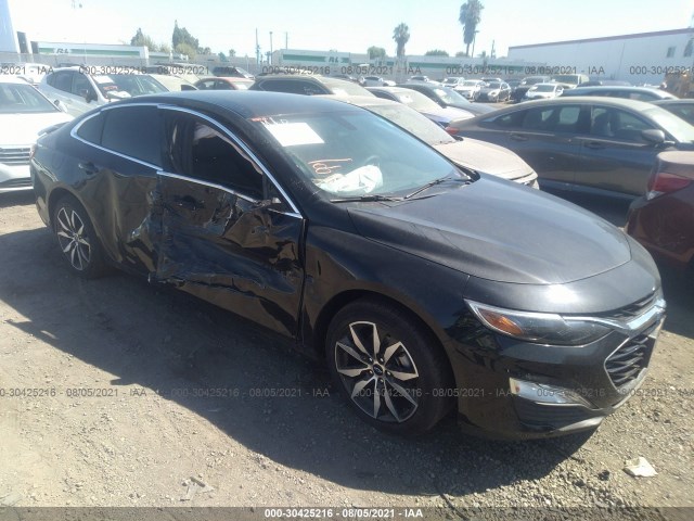 chevrolet malibu 2021 1g1zg5stxmf066476