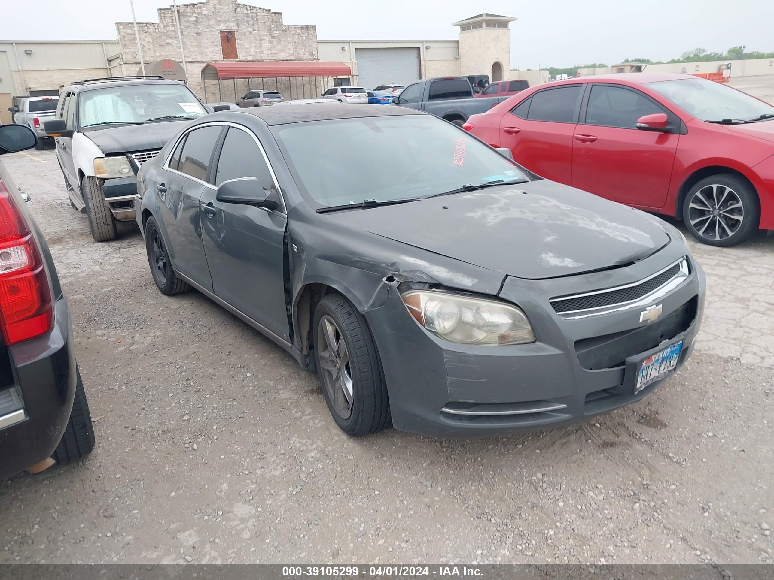 chevrolet malibu 2008 1g1zh57b184289861