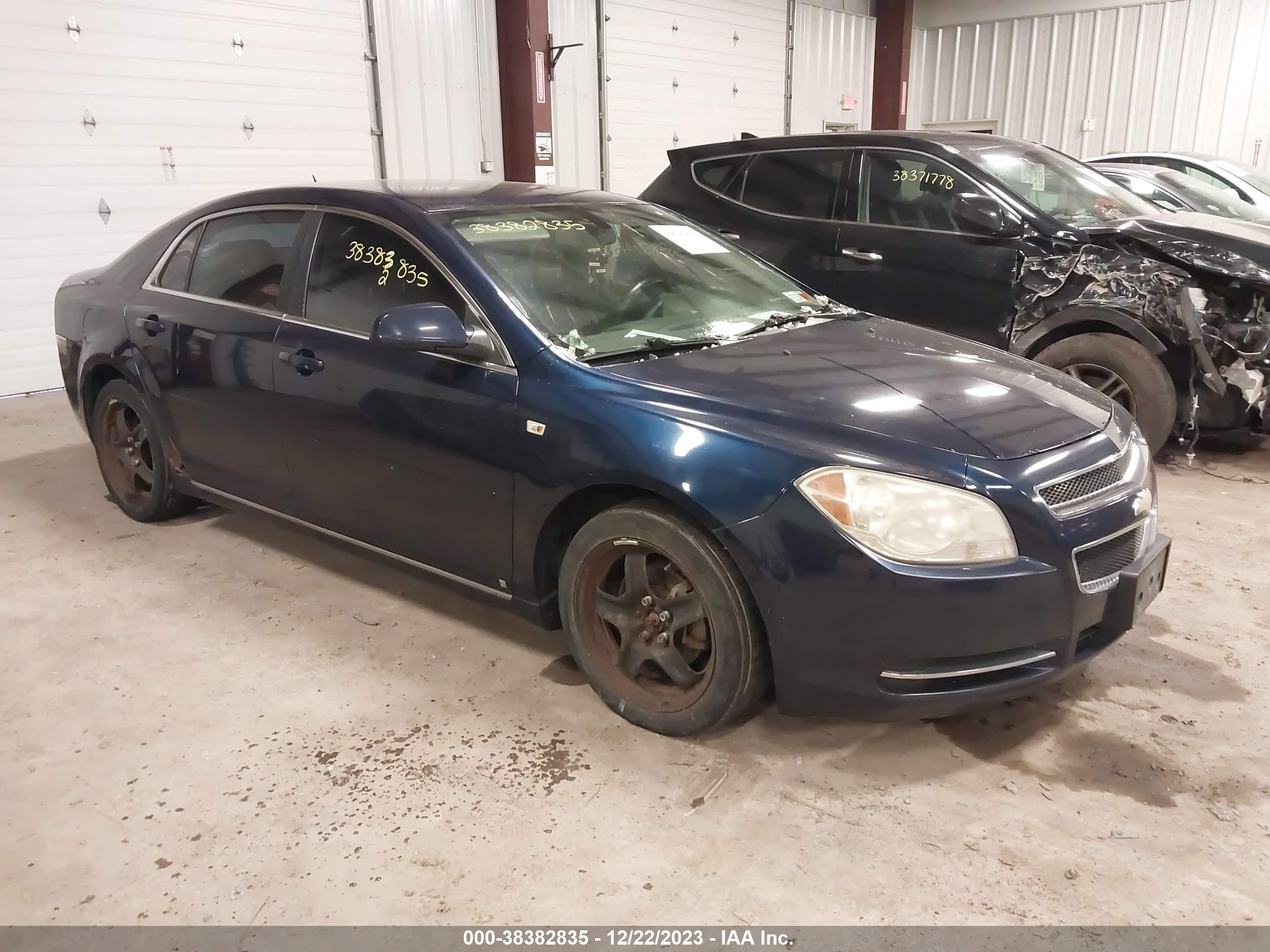 chevrolet malibu 2008 1g1zh57b484187471