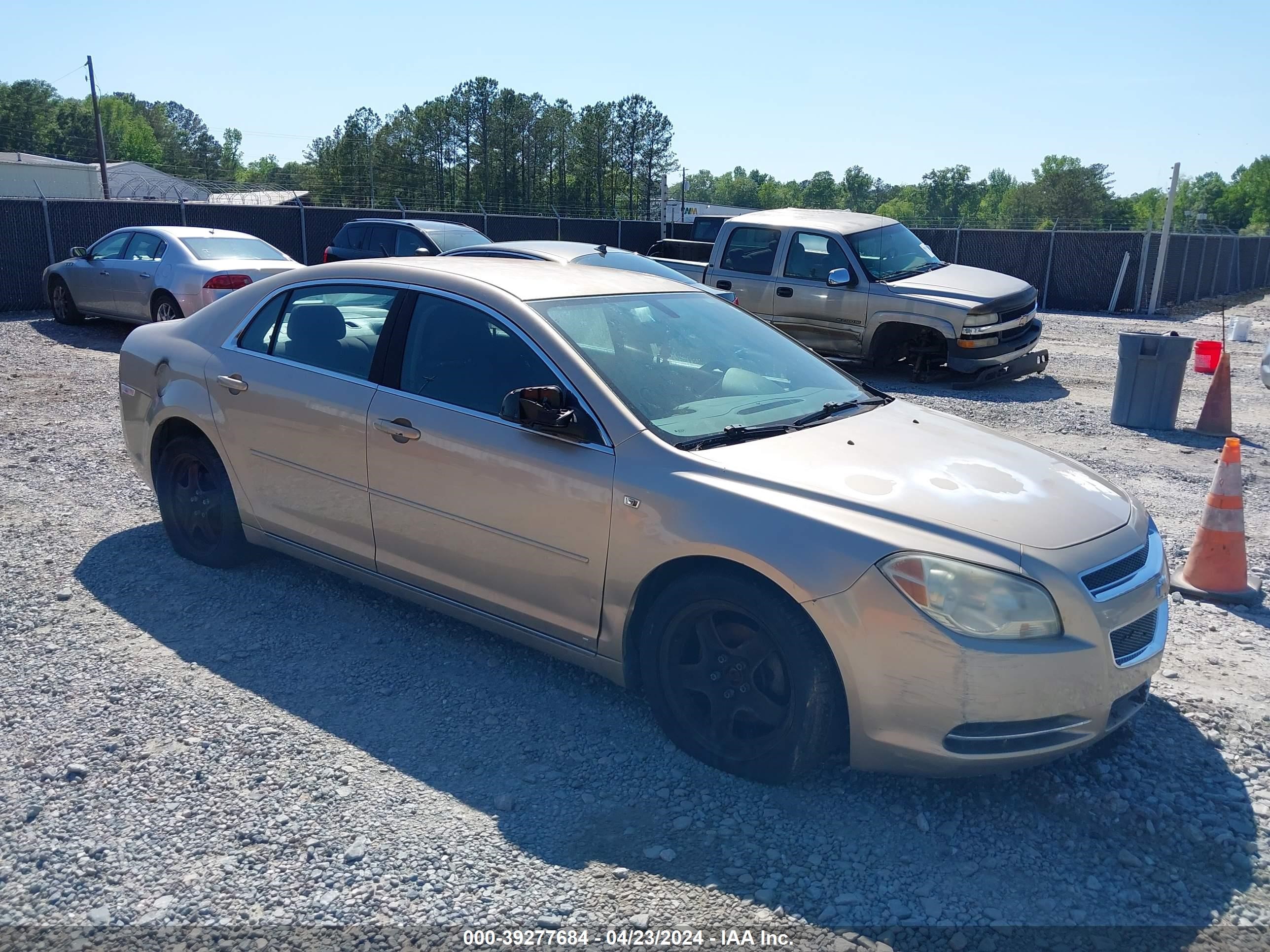 chevrolet malibu 2008 1g1zh57b584222762