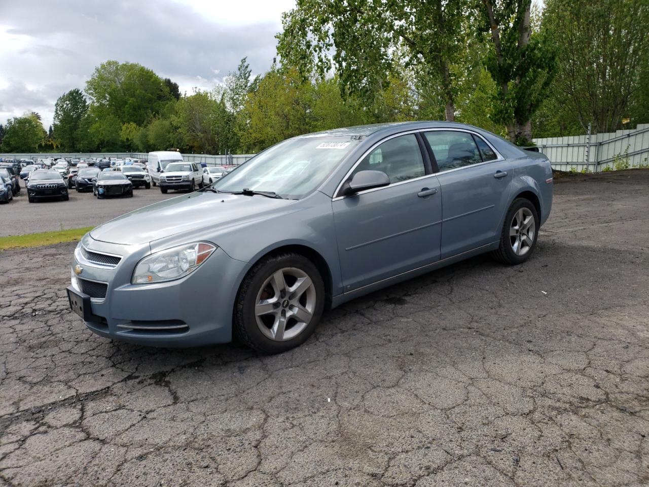 chevrolet malibu 2009 1g1zh57b594265659