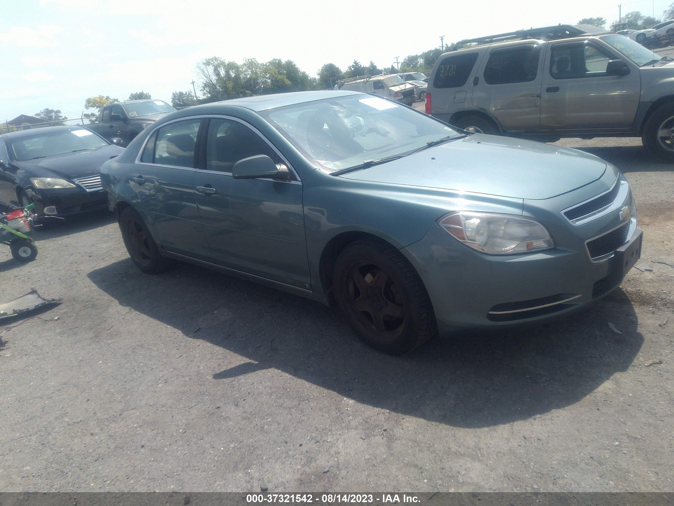 chevrolet malibu 2009 1g1zh57b79f127657