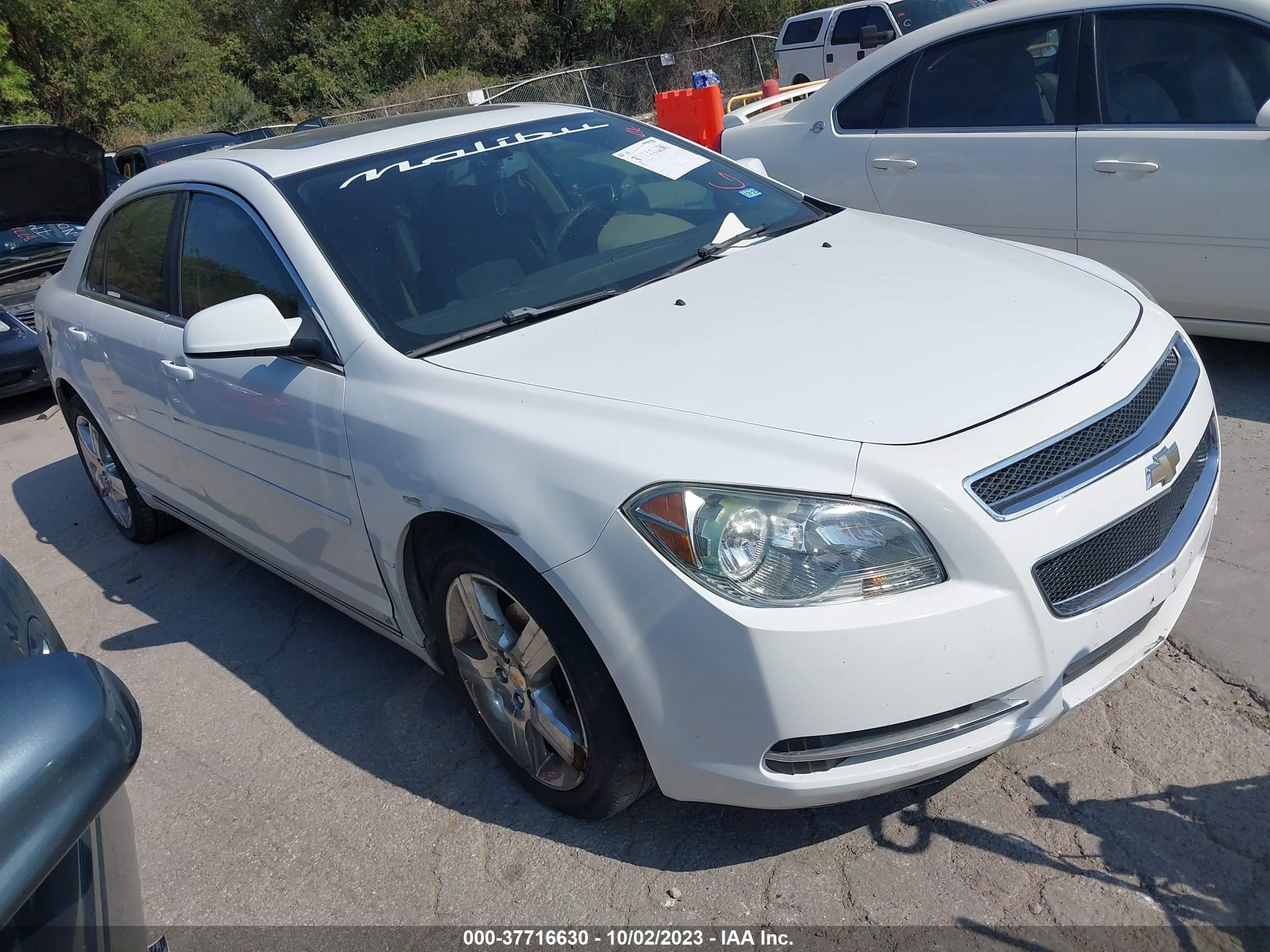 chevrolet malibu 2009 1g1zh57b89f221286