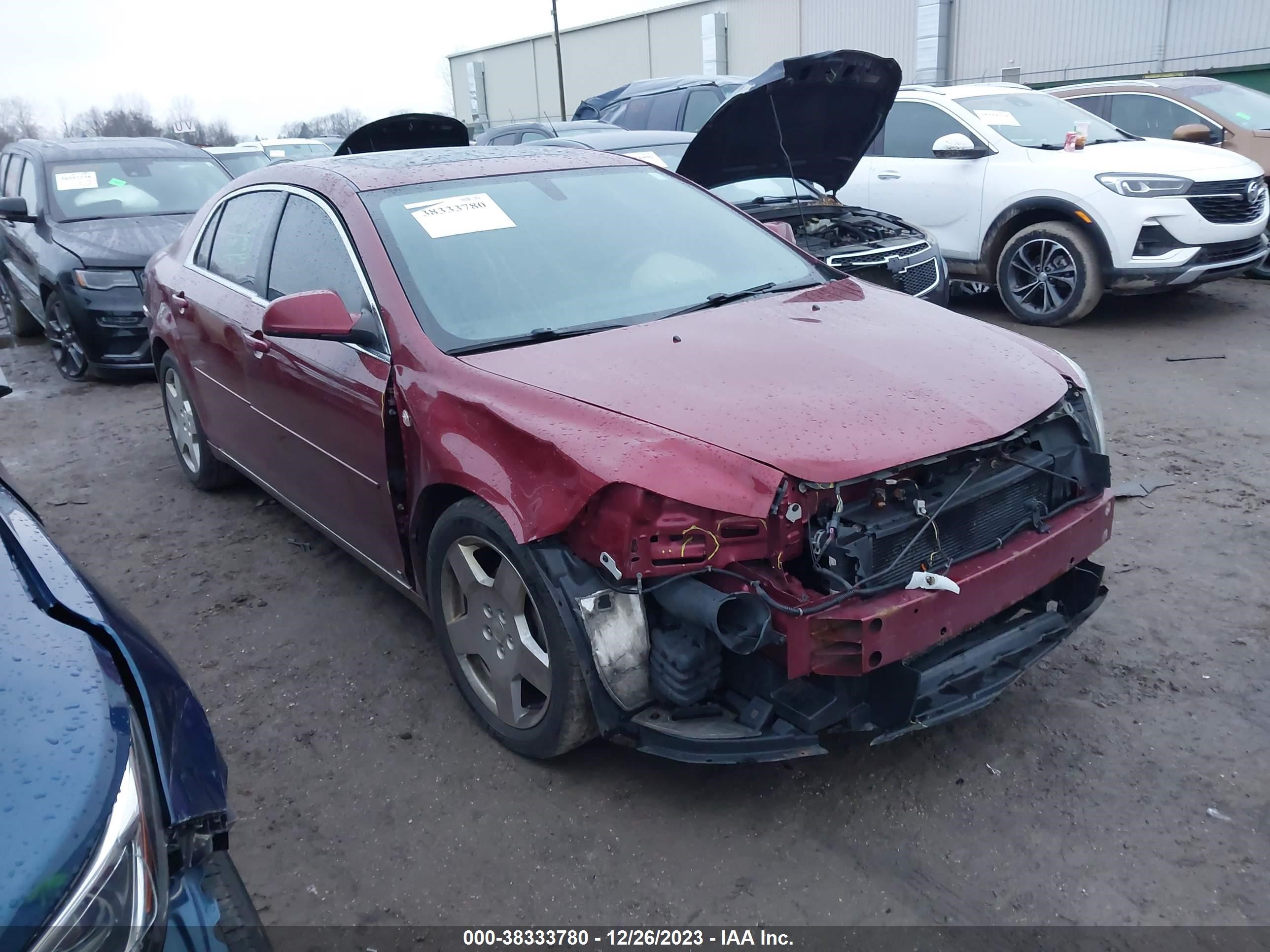 chevrolet malibu 2008 1g1zj57758f254261