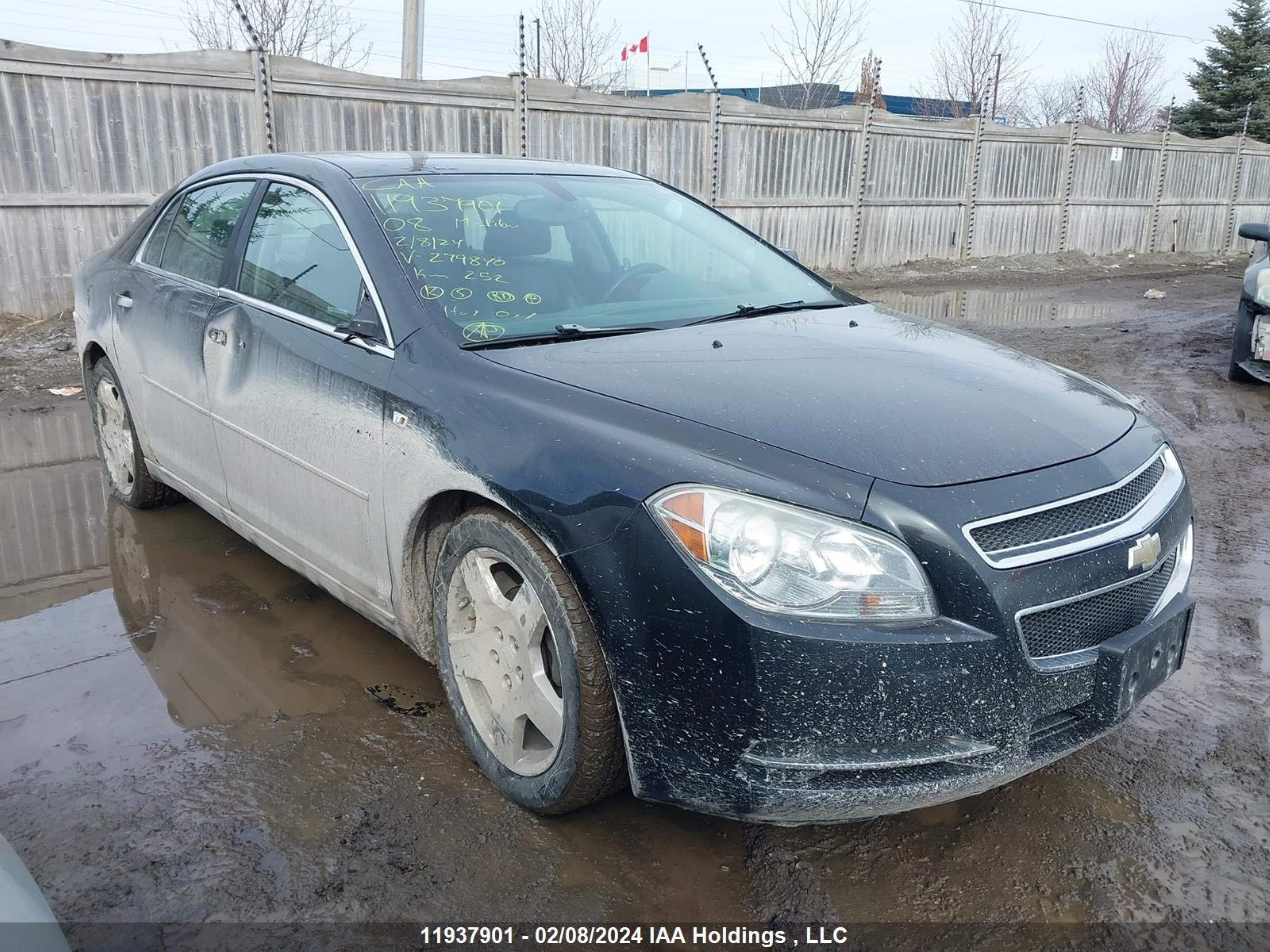 chevrolet malibu 2008 1g1zj577984279840