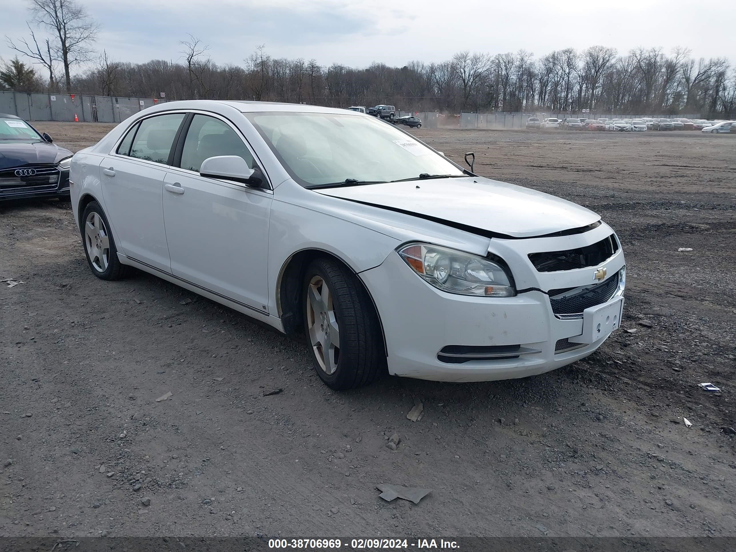 chevrolet malibu 2009 1g1zj577x9f191952