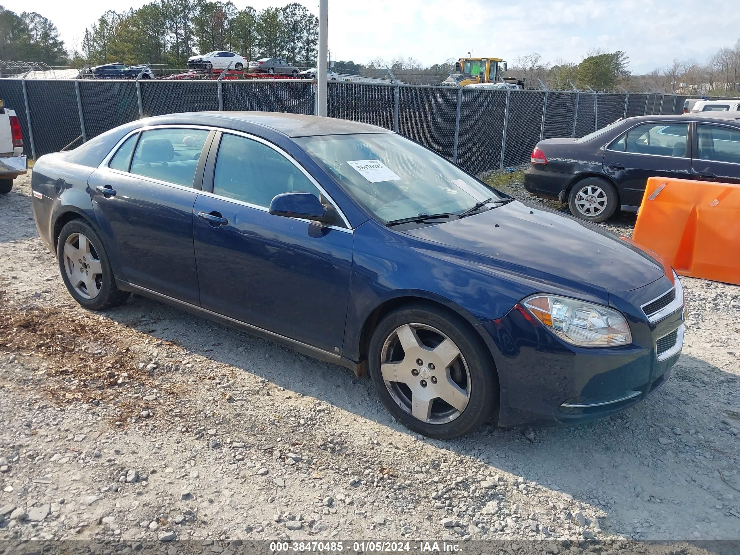 chevrolet malibu 2009 1g1zj577x9f232998