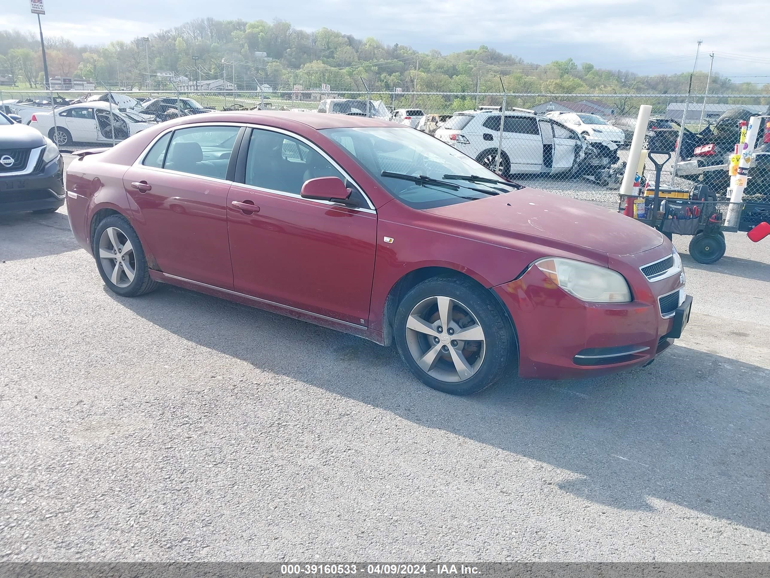 chevrolet malibu 2008 1g1zj57b18f214277