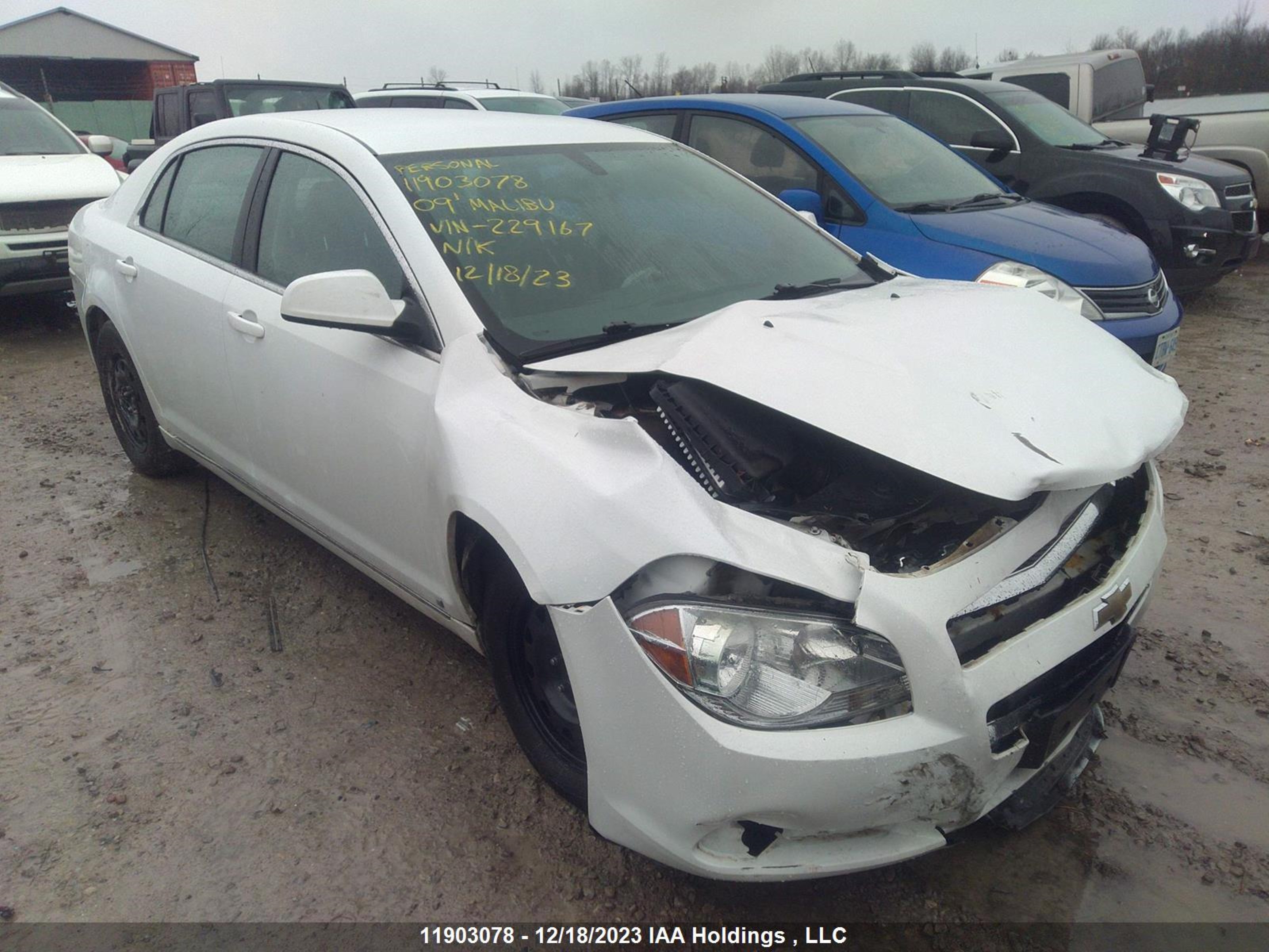 chevrolet malibu 2009 1g1zj57b19f229167