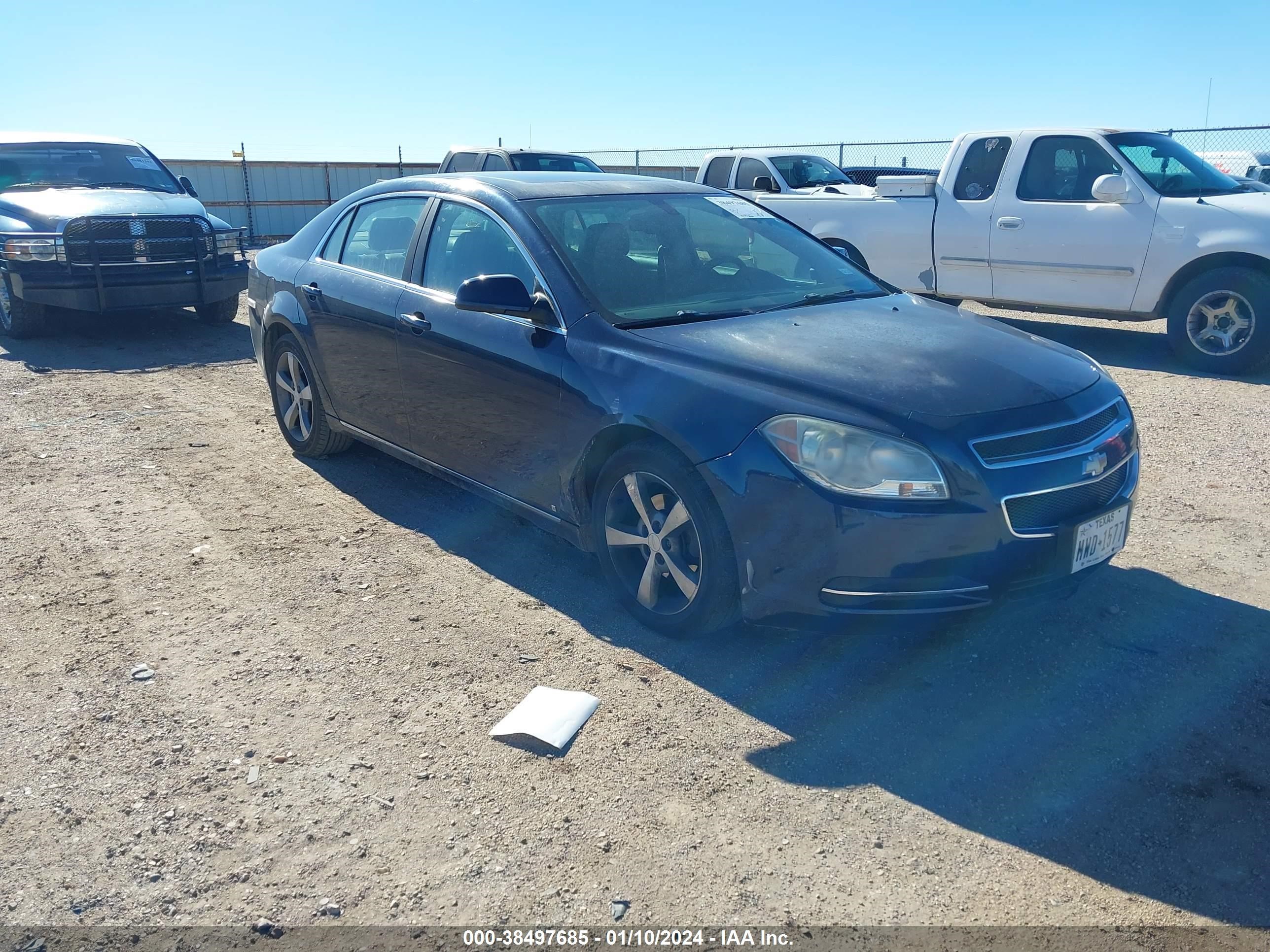 chevrolet malibu 2009 1g1zj57b29f123388