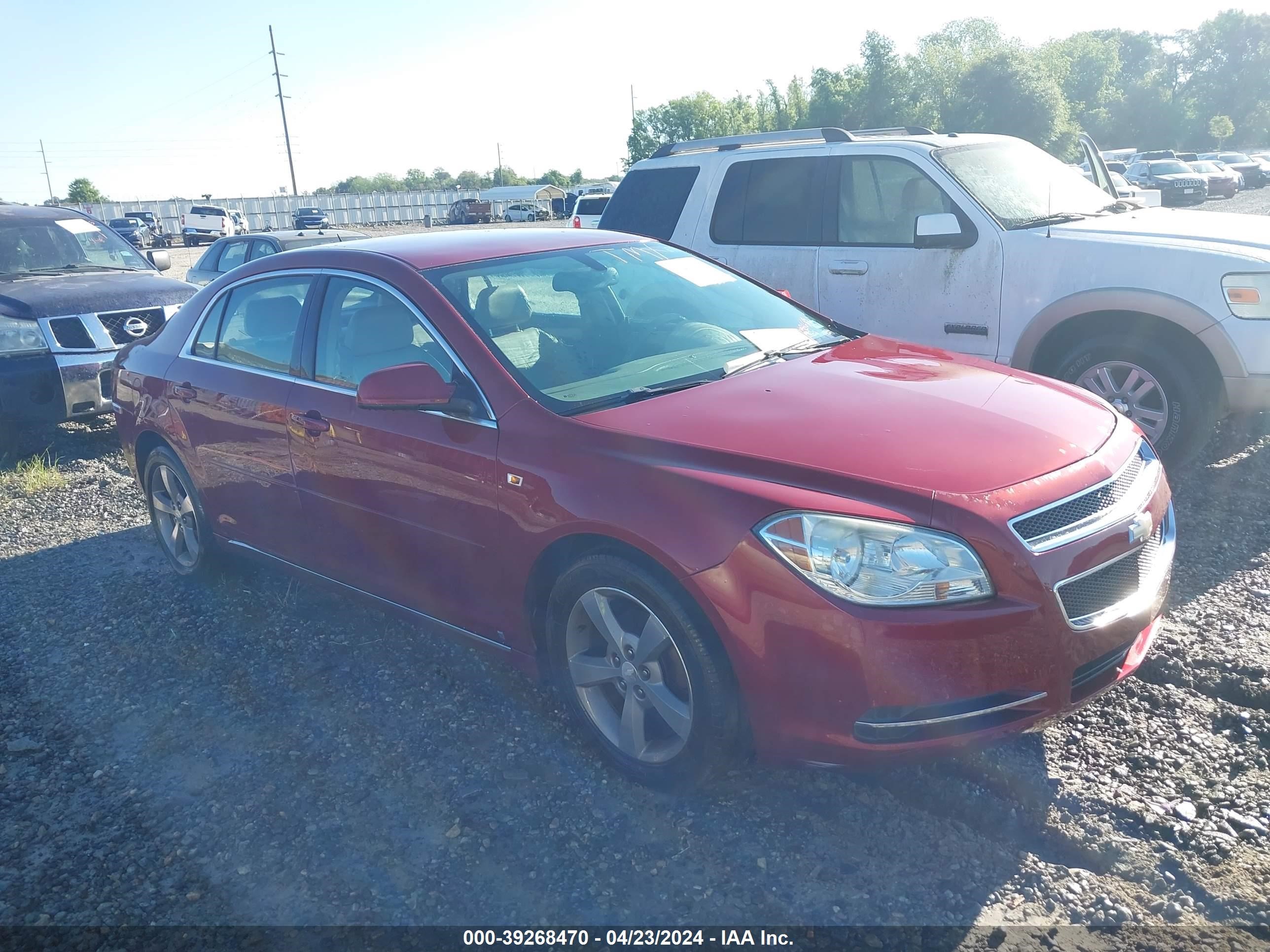 chevrolet malibu 2008 1g1zj57b88f248653