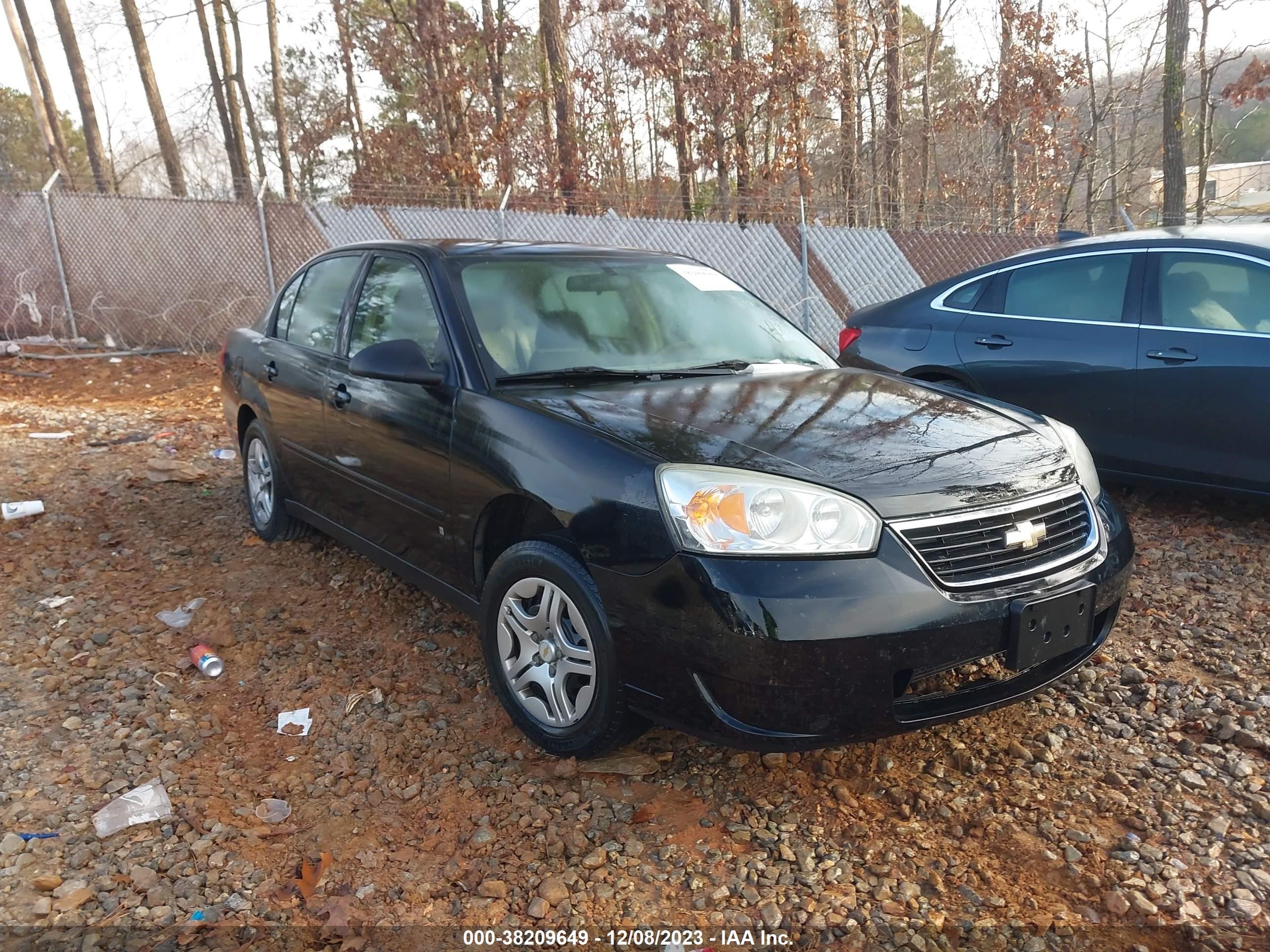 chevrolet malibu 2006 1g1zs51f46f148314