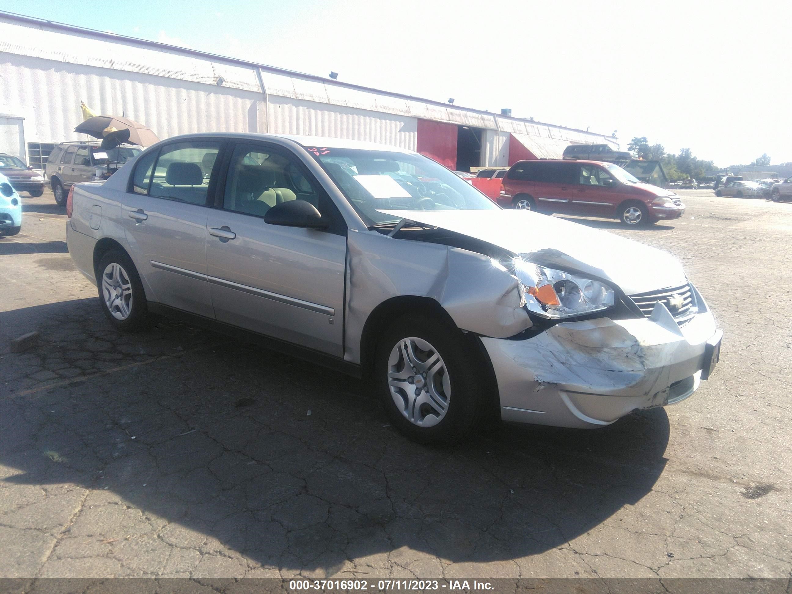 chevrolet malibu 2006 1g1zs51f56f300696