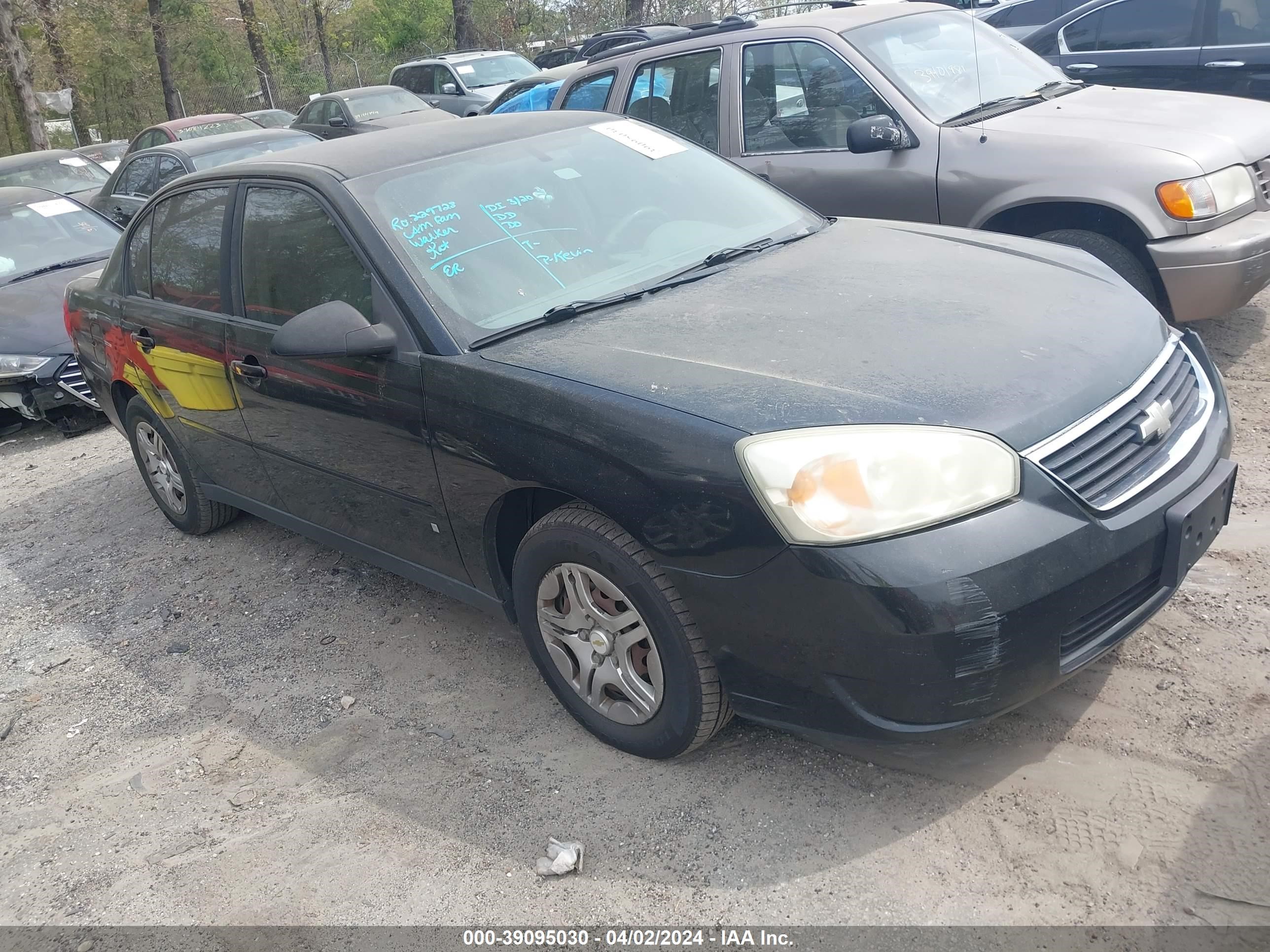 chevrolet malibu 2006 1g1zs51f86f290276