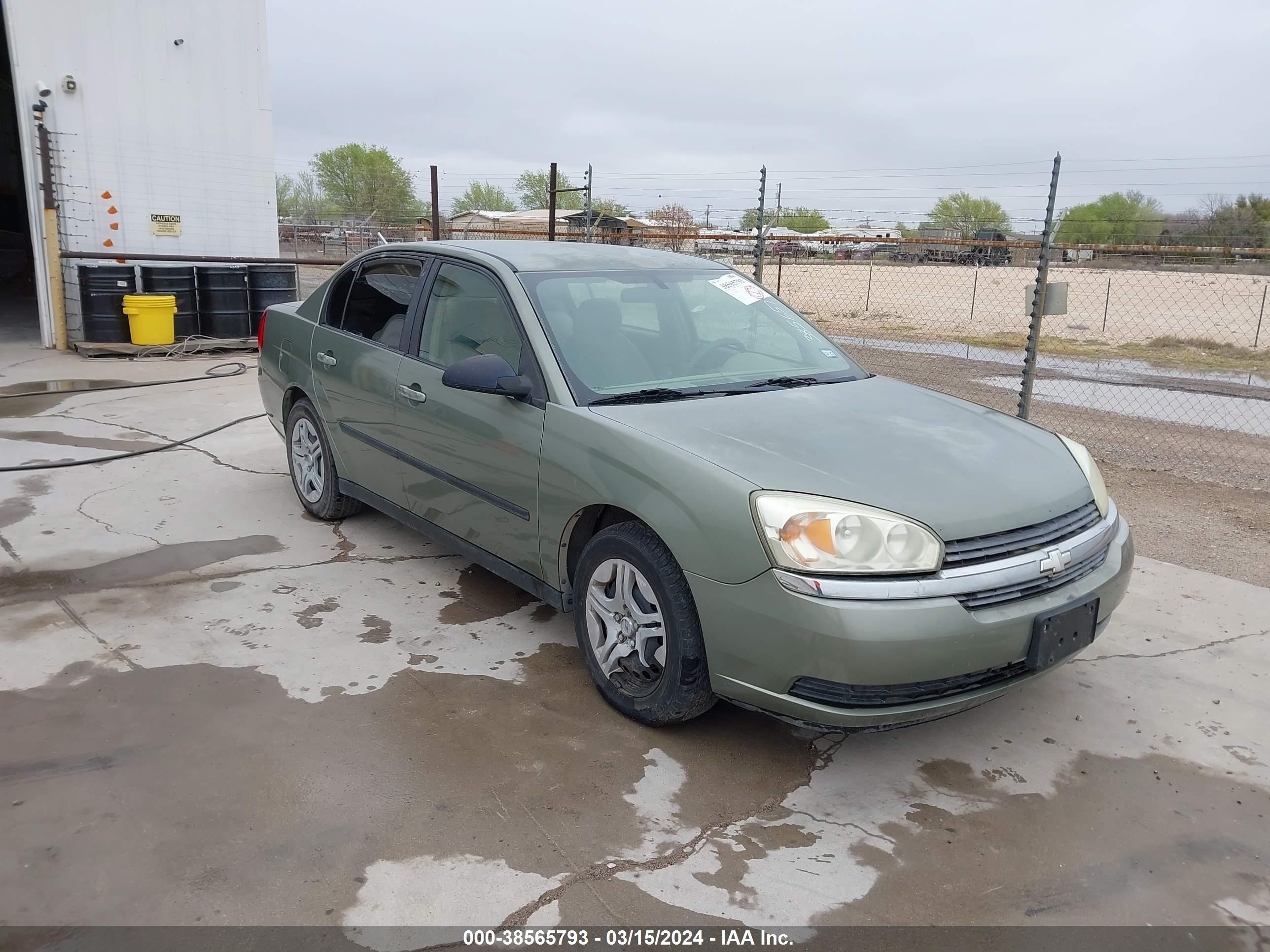 chevrolet malibu 2005 1g1zs52815f208032