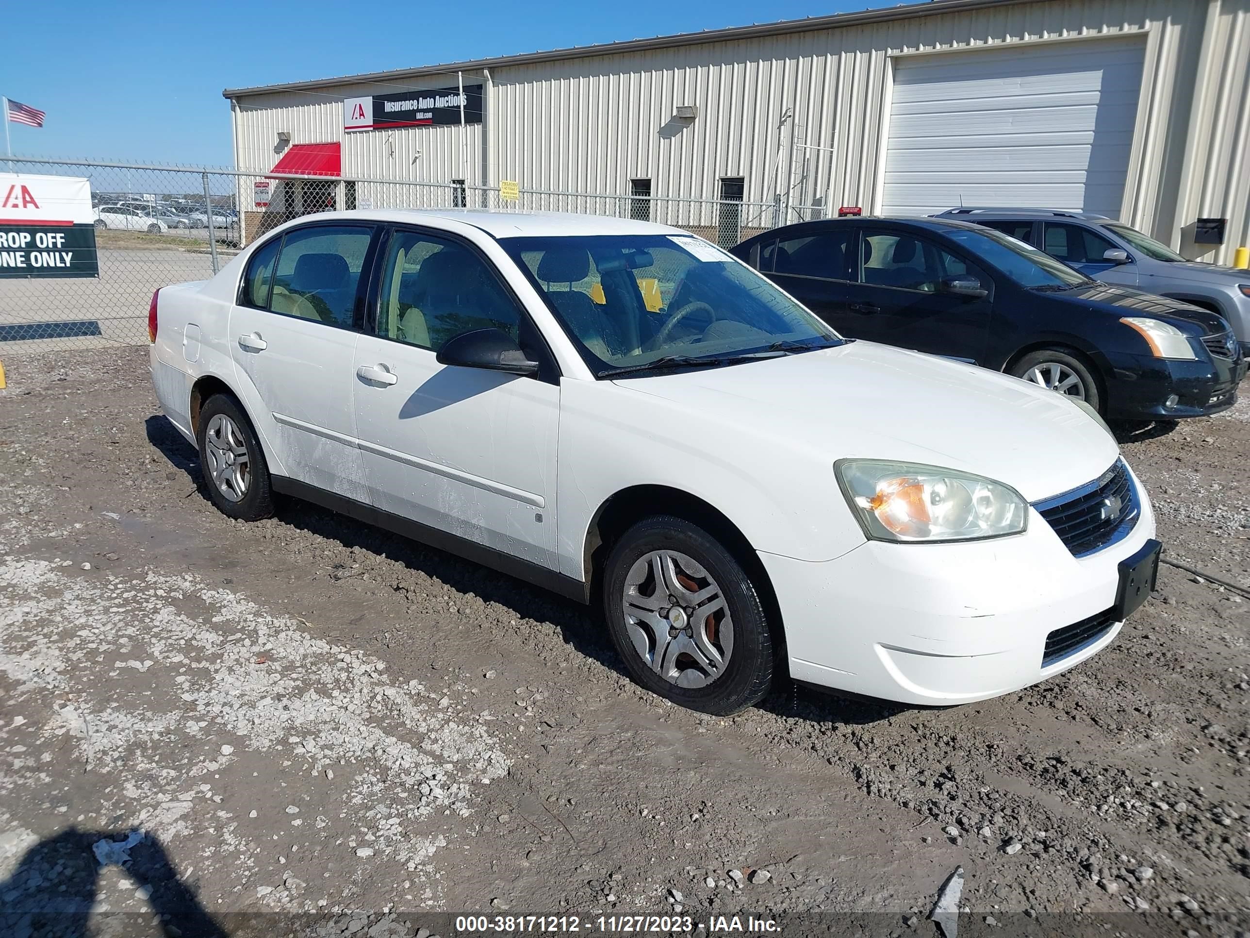 chevrolet malibu 2007 1g1zs57f47f265559