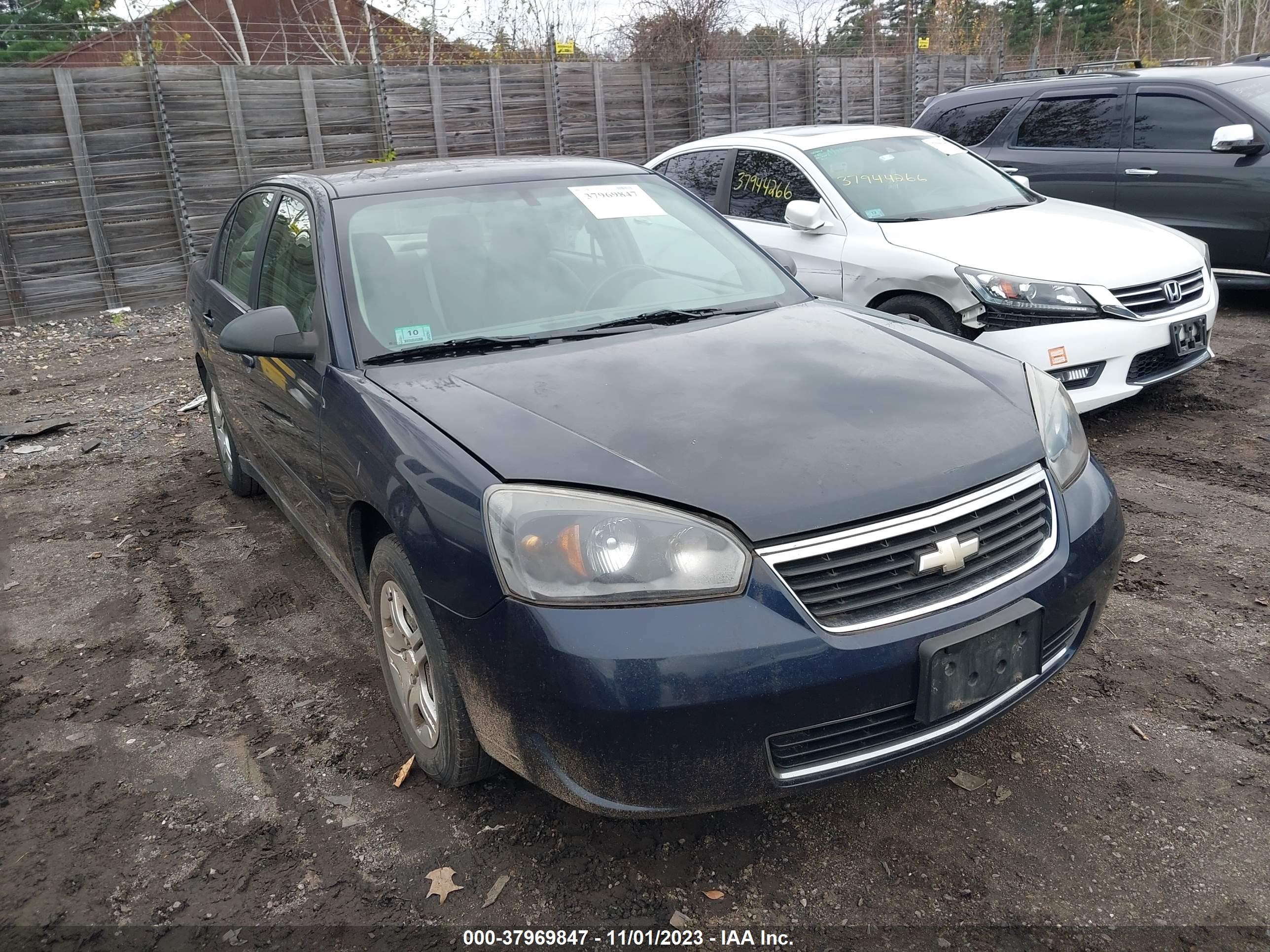 chevrolet malibu 2007 1g1zs57f97f265654