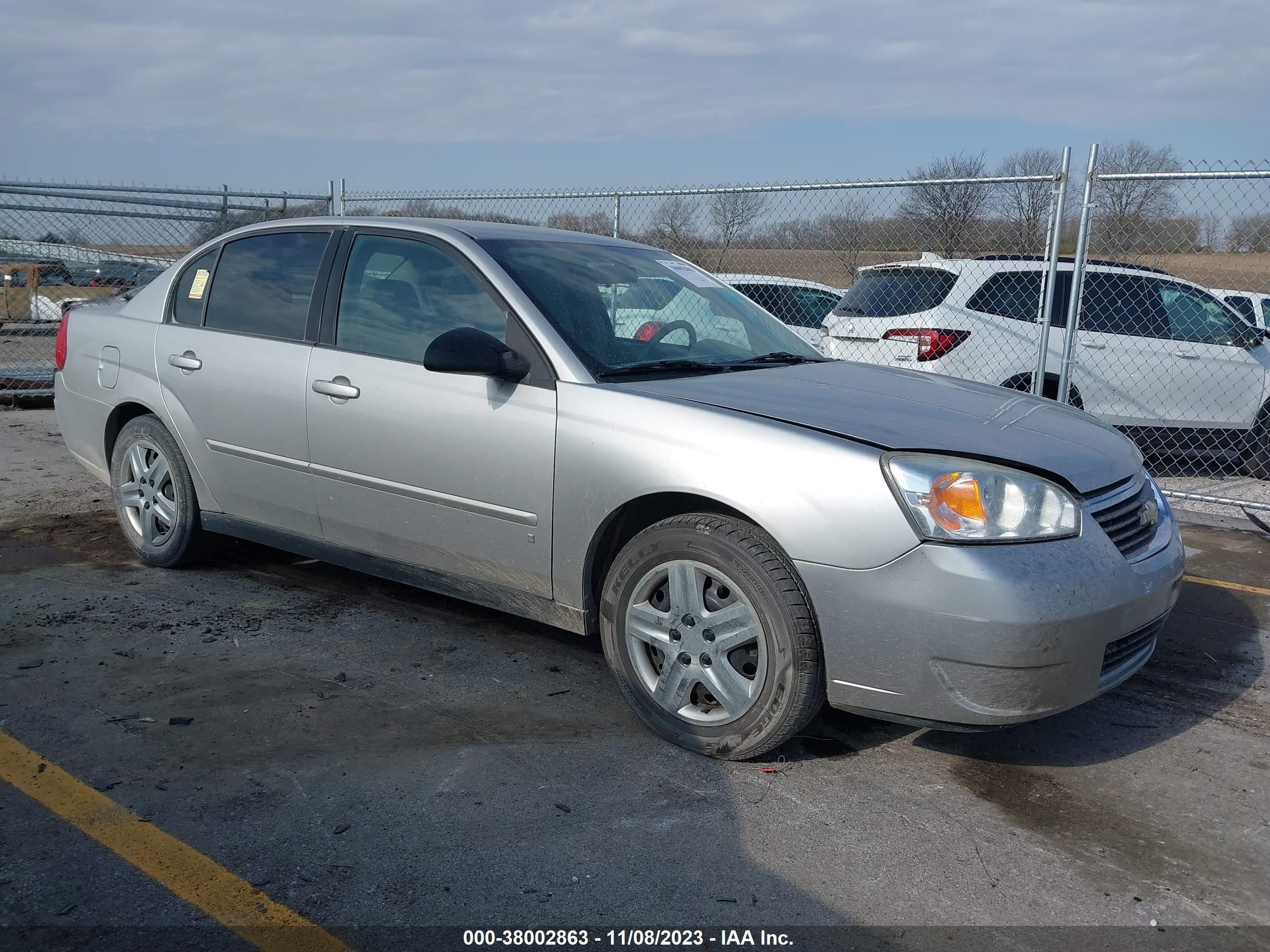 chevrolet malibu 2007 1g1zs57n87f113565