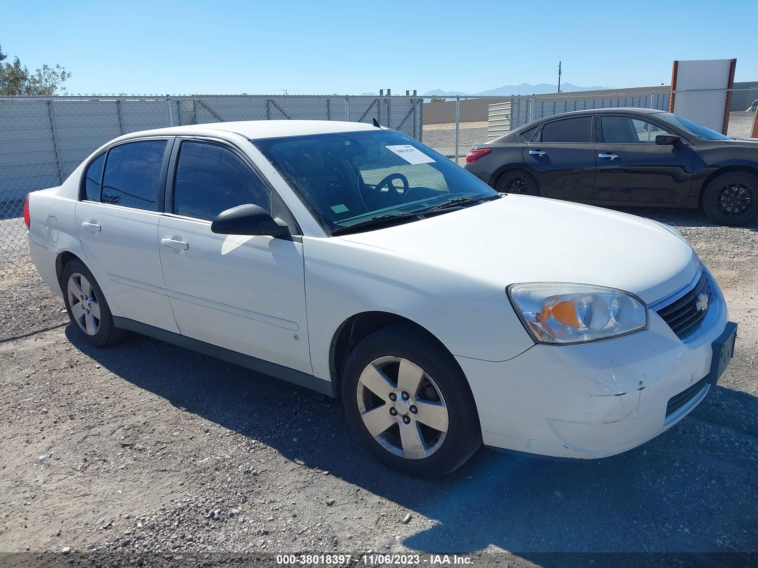 chevrolet malibu 2007 1g1zs58fx7f182068