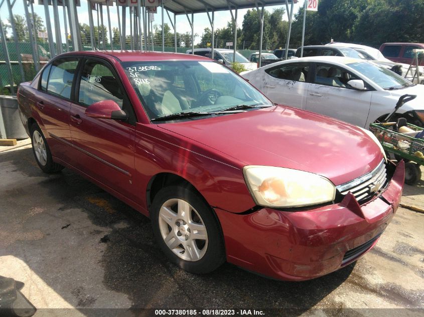 chevrolet malibu 2006 1g1zt51856f238988