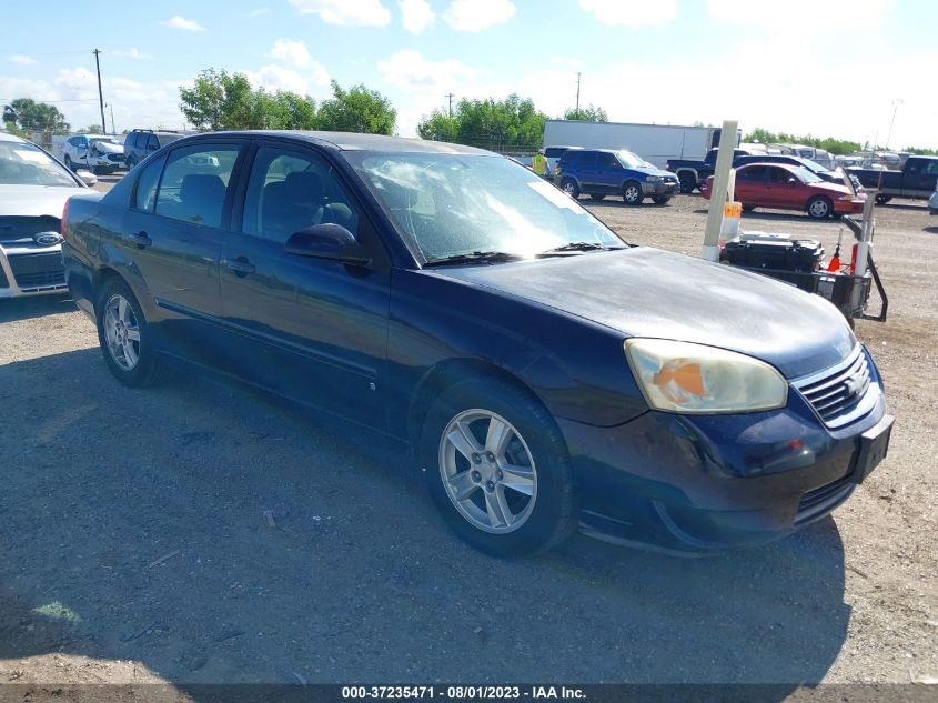 chevrolet malibu 2006 1g1zt51866f109853