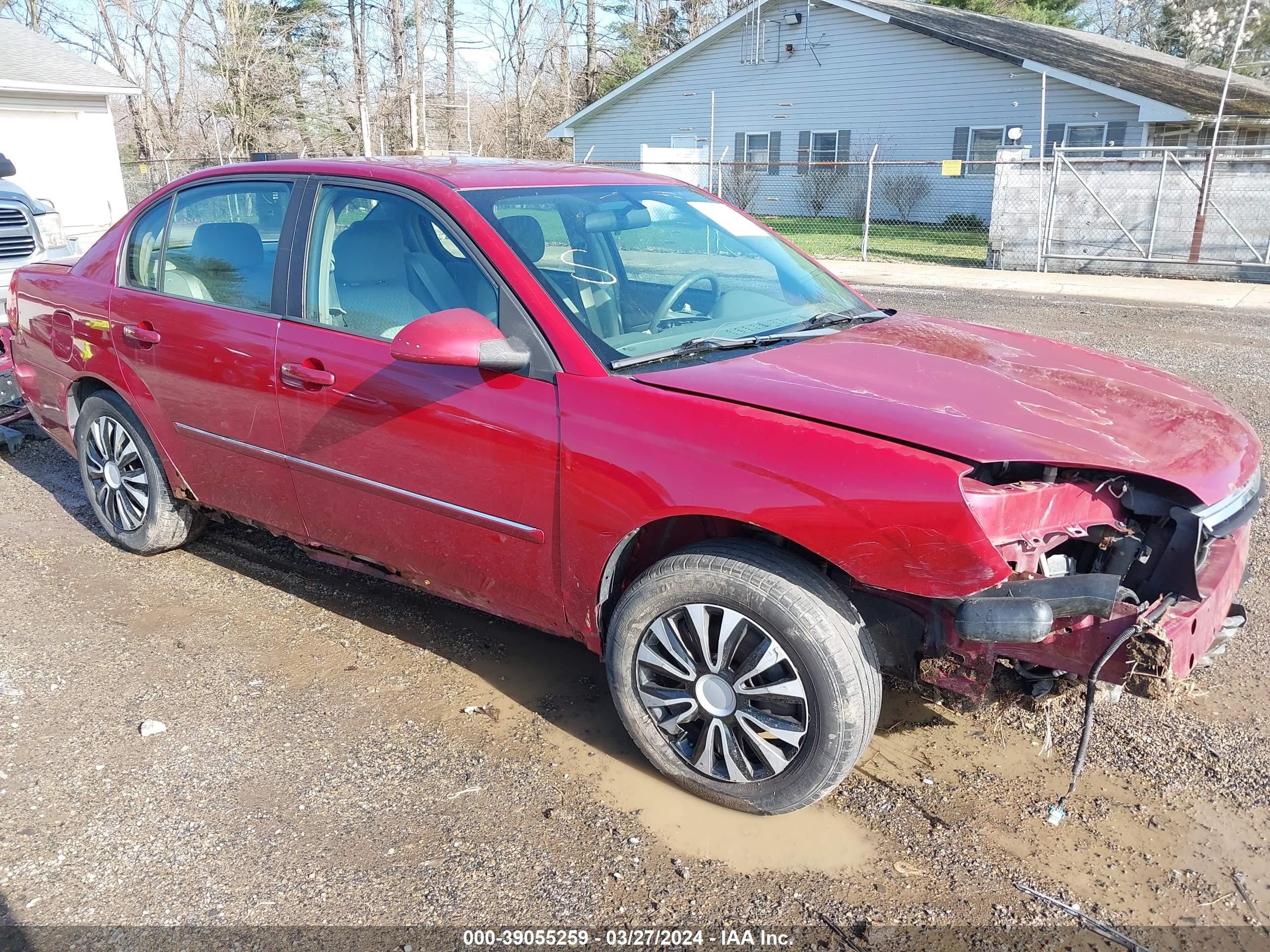 chevrolet malibu 2006 1g1zt51f06f287997