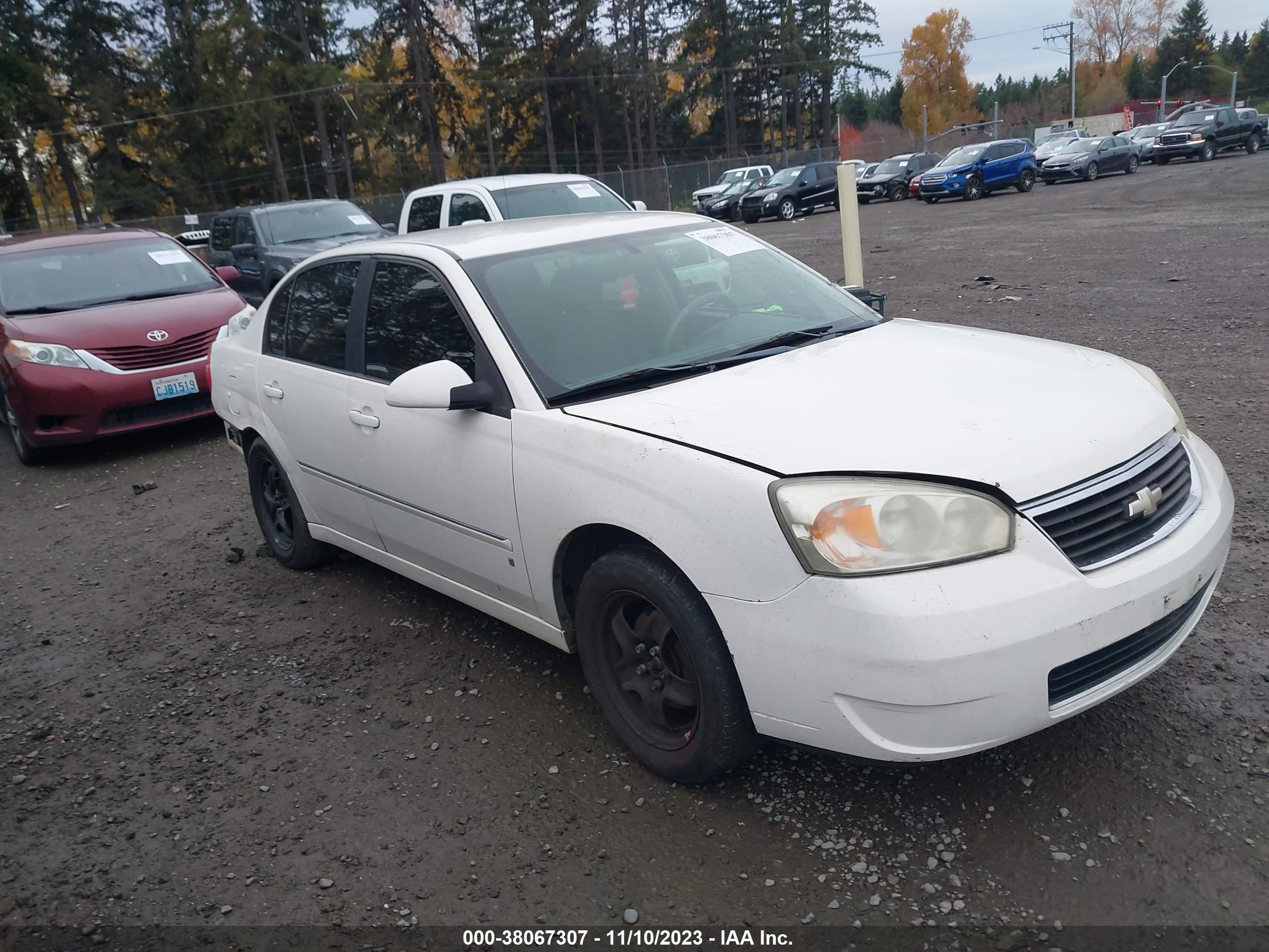 chevrolet malibu 2006 1g1zt51f26f179543